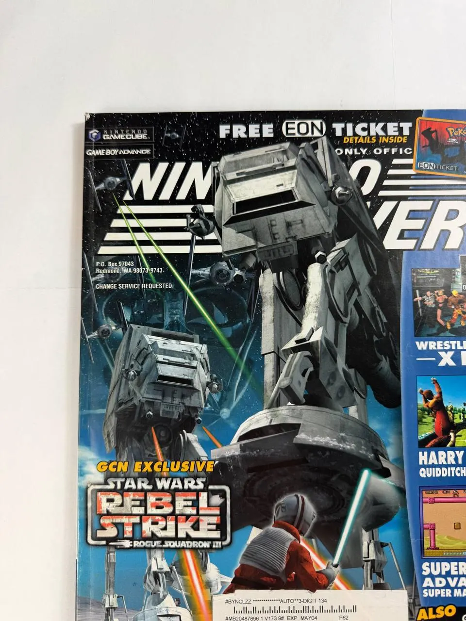 Nintendo Power Magazine #173 with Pokemon Eon Ticket and TMNT Poster - image 3
