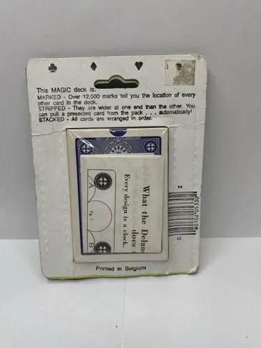 Vintage Adams DELAND'S AUTOMATIC Playing Cards Pranks Magic Trick for Fun - image 5