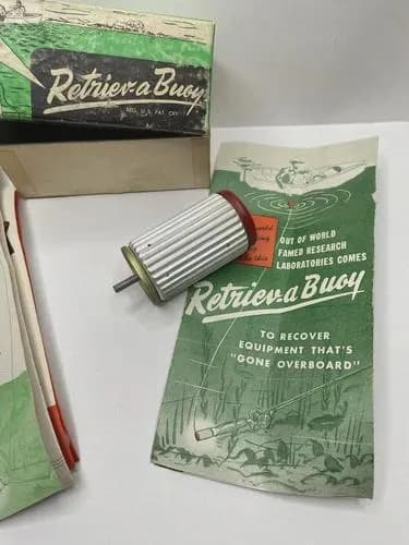 Vintage Retriev-a Buoy Model 8-51 w/ Box & Instructions Lot R-936 - image 4