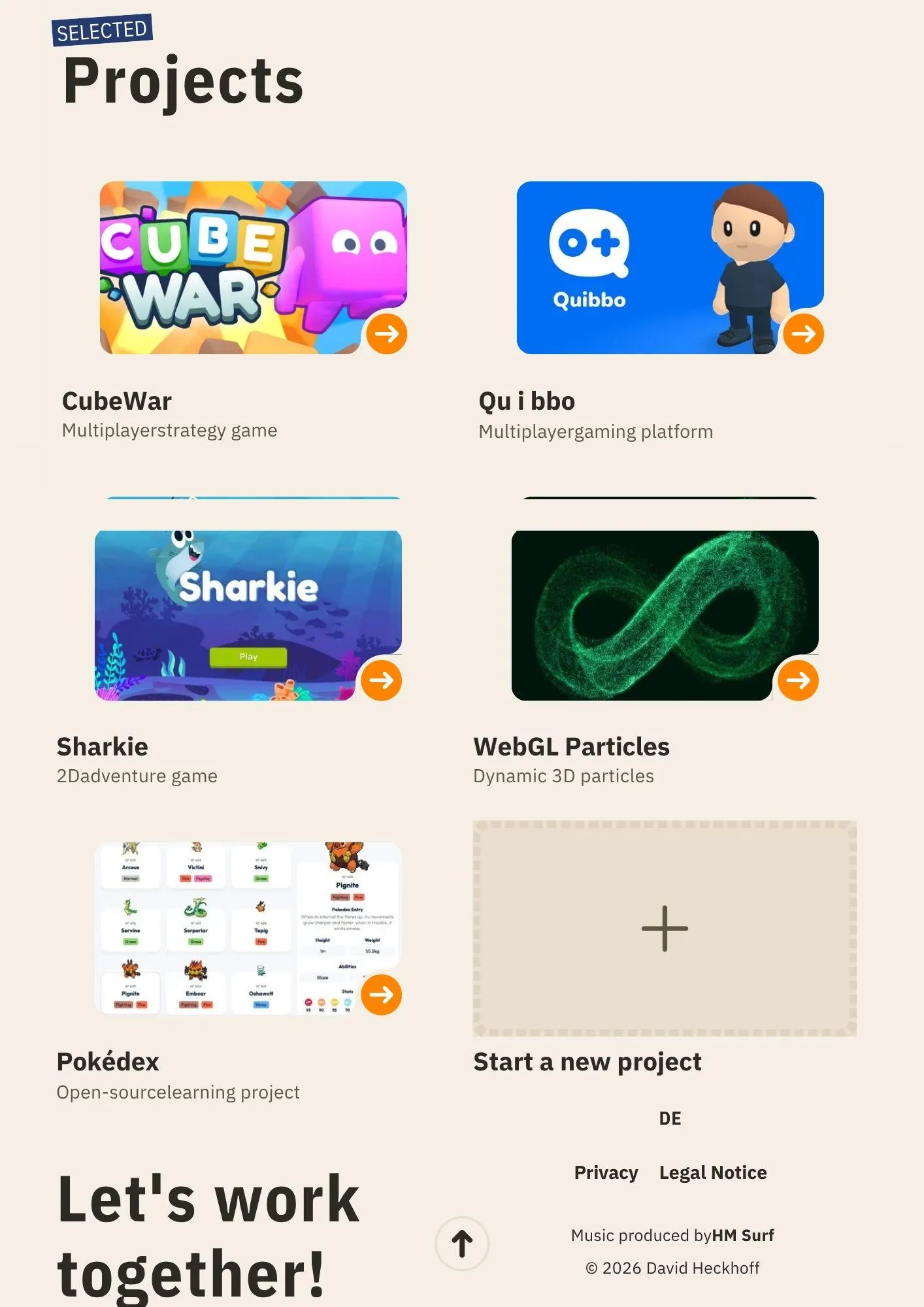 3D Scroll Animated Portfolio Website Template (HTML CSS JS) - image 4