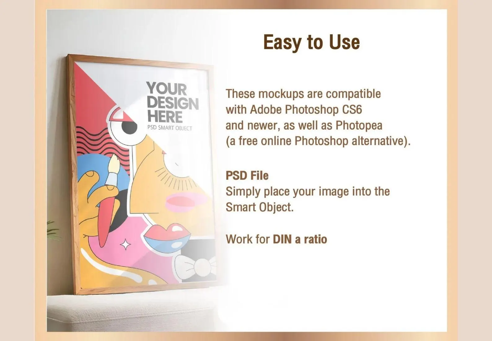 50 Frames Mockup PSD Bundle: Wall Art Display - image 3