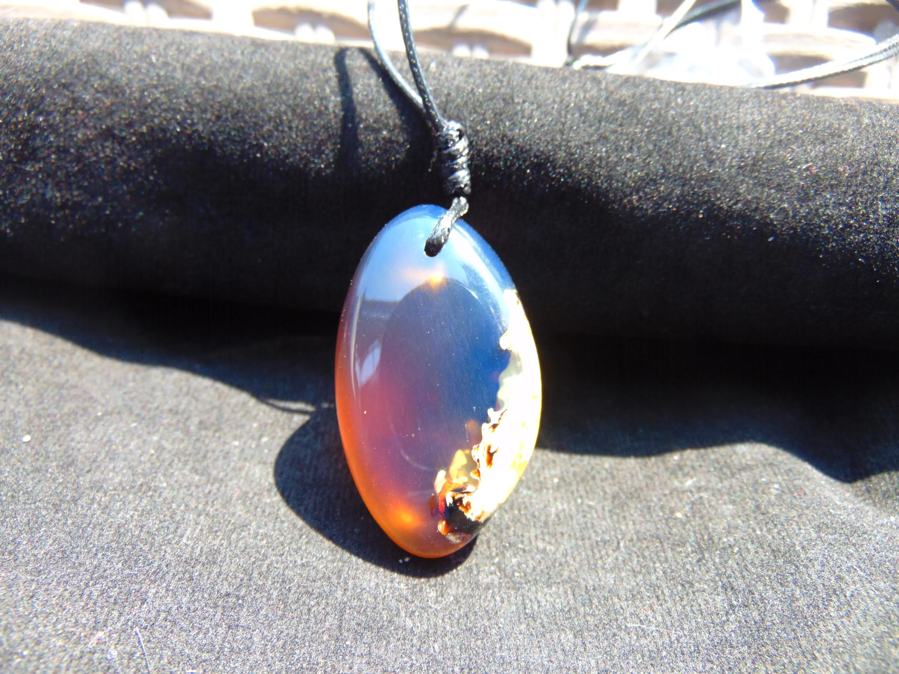 Genuine Natural Indonesian Blue Amber Pendant 9 gr – PBY613 - image 3