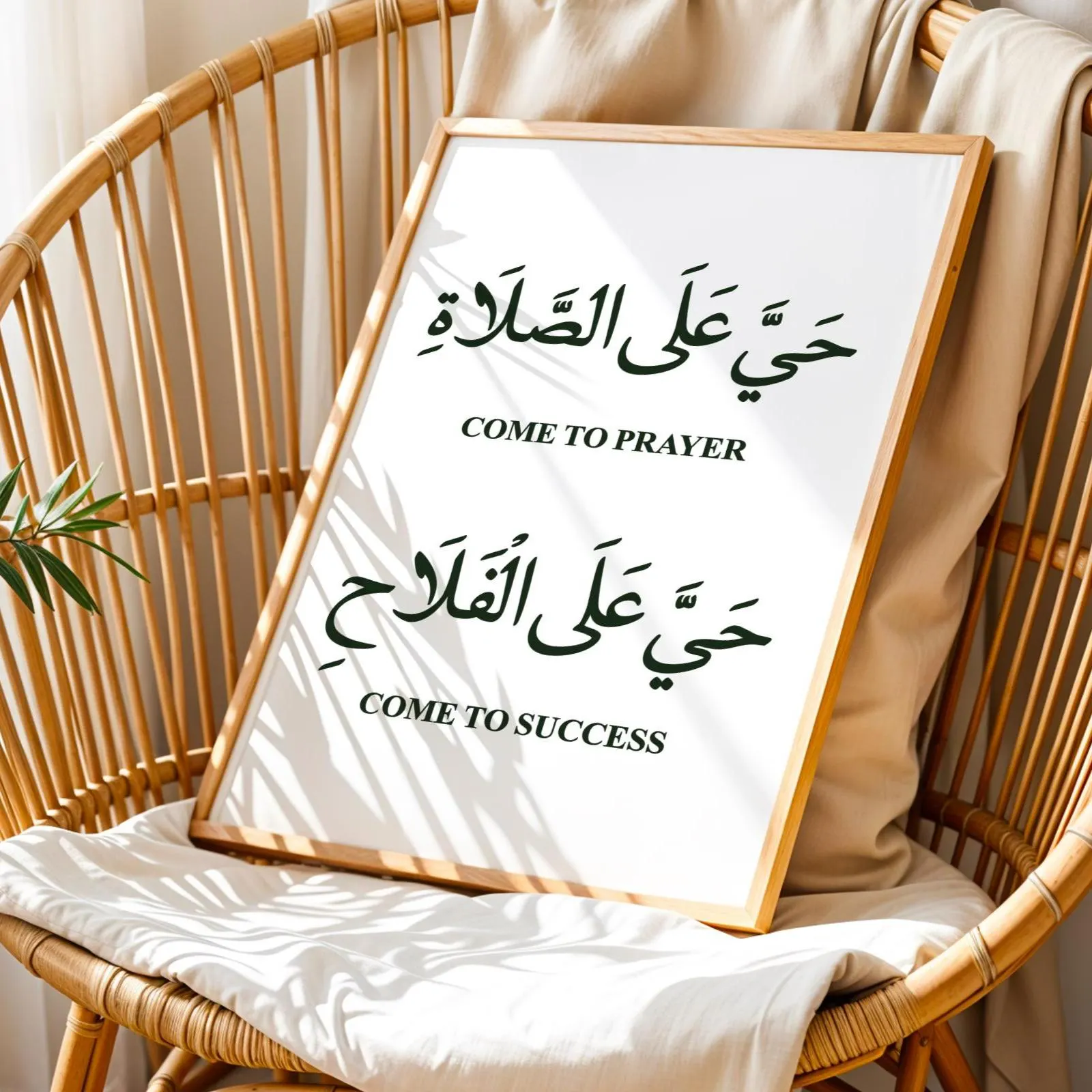 Prayer Islamic Wall Art, Muslim Home Decor, Islam Poster Prints