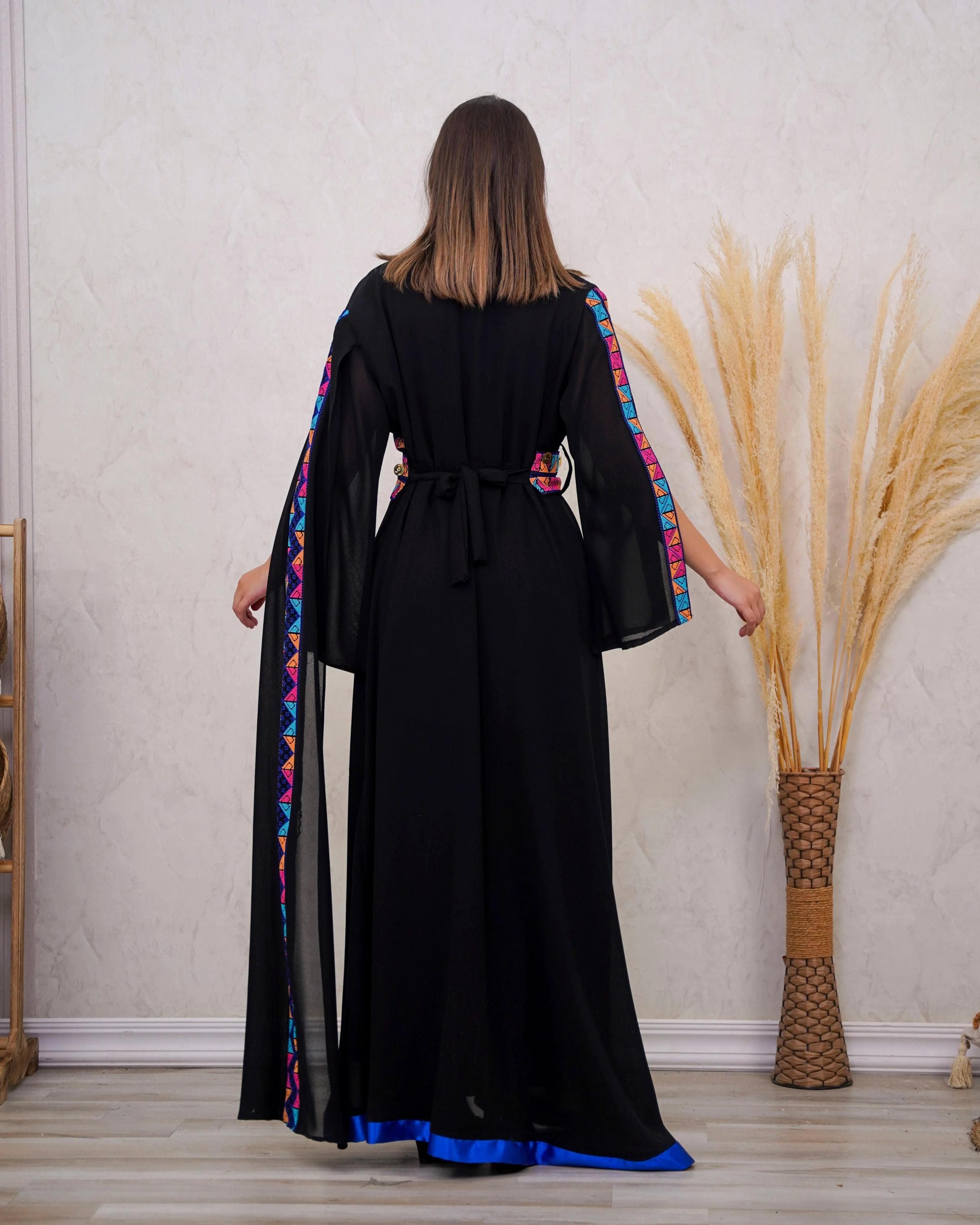 Ramlah Dress - Embroidered Palestinian Dress - JPK Traditions