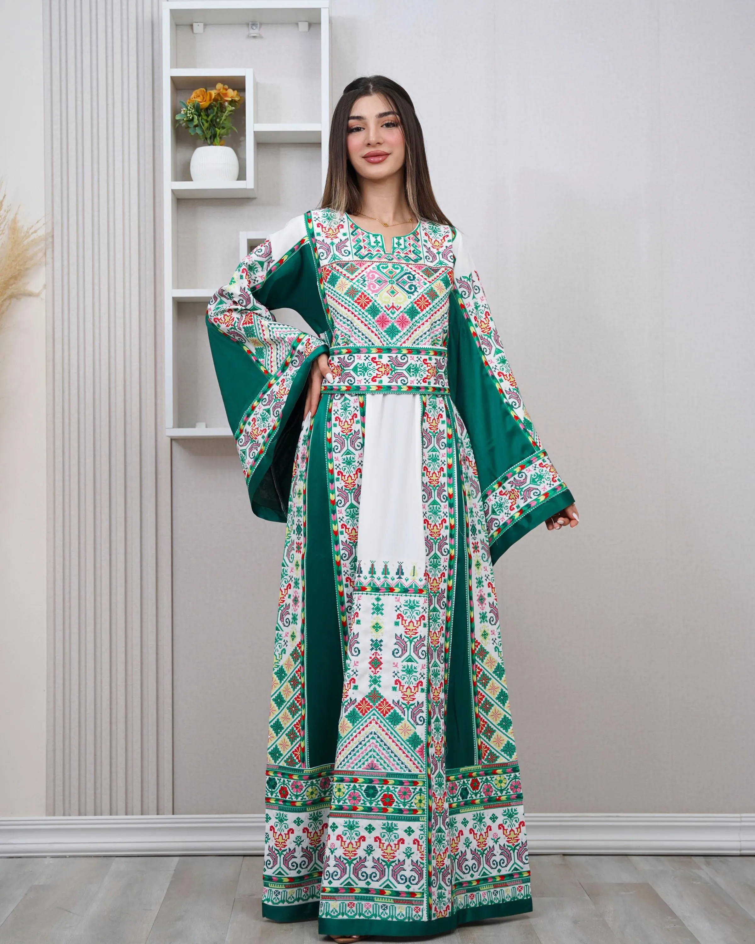 Ray Of Safad - High Quality Traditional Embroidered Palestinian Thobe