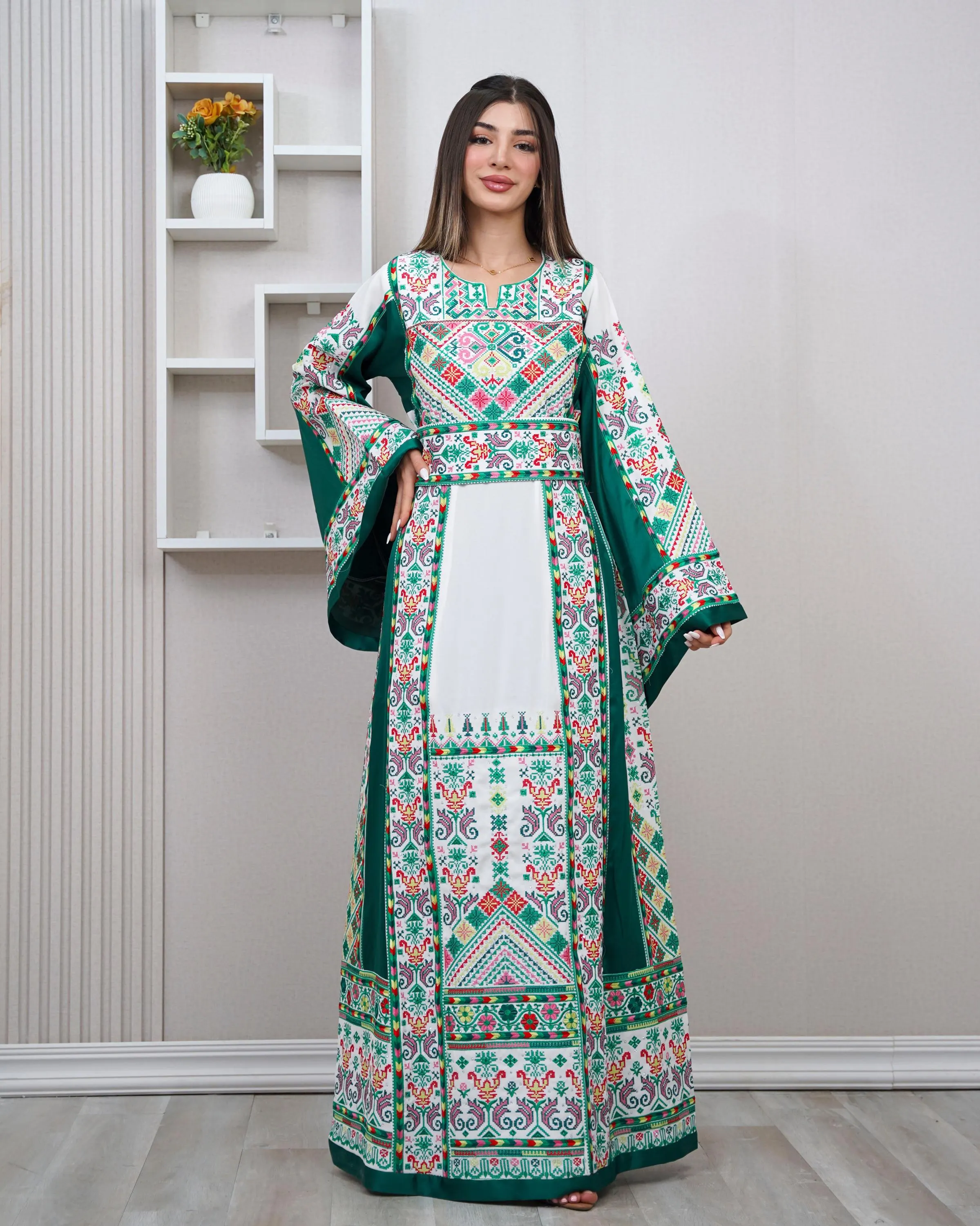Ray Of Safad - High Quality Traditional Embroidered Palestinian Thobe