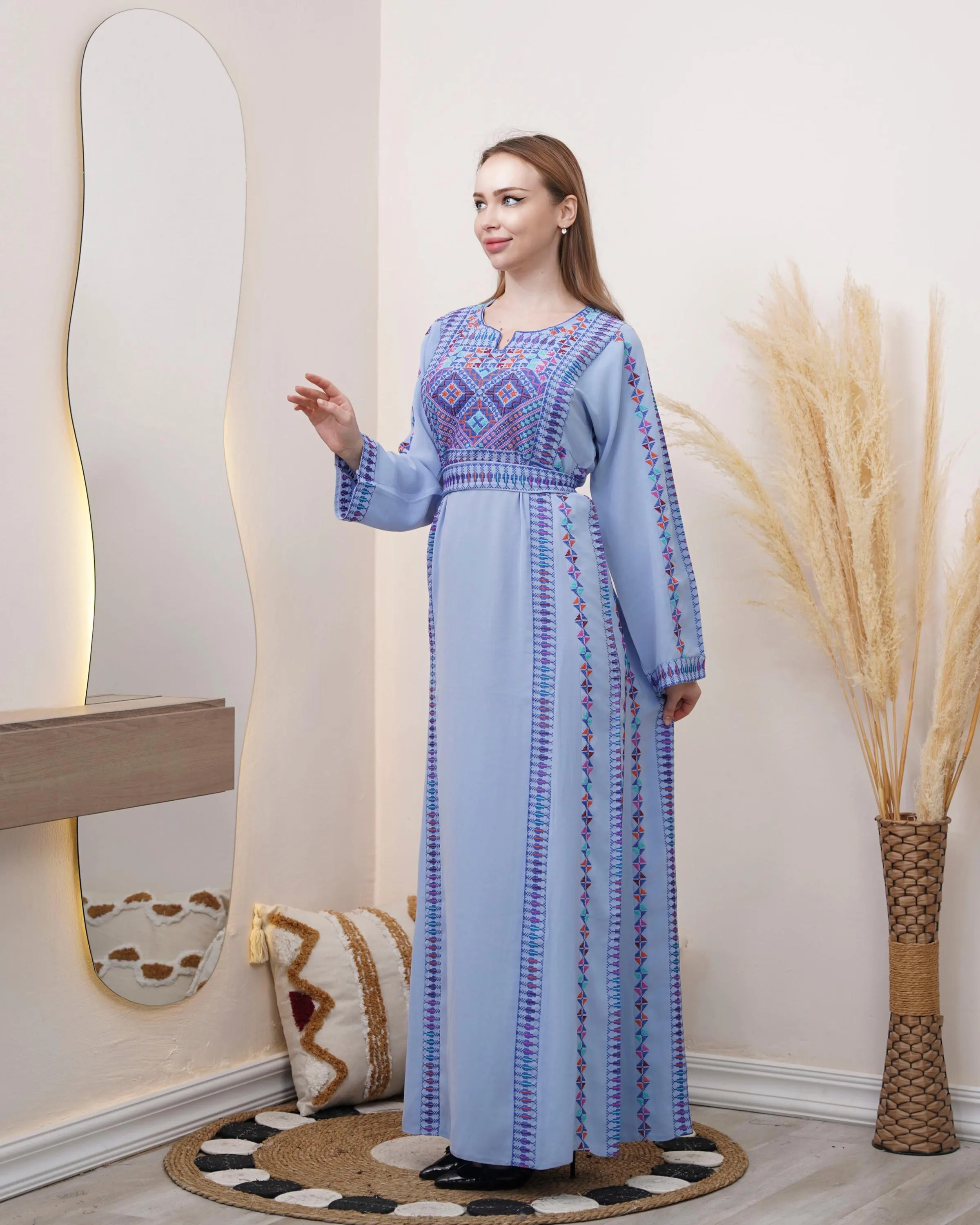 Spark Of Bethlehem - High Quality Embroidered Palestinian Thobe/Dress