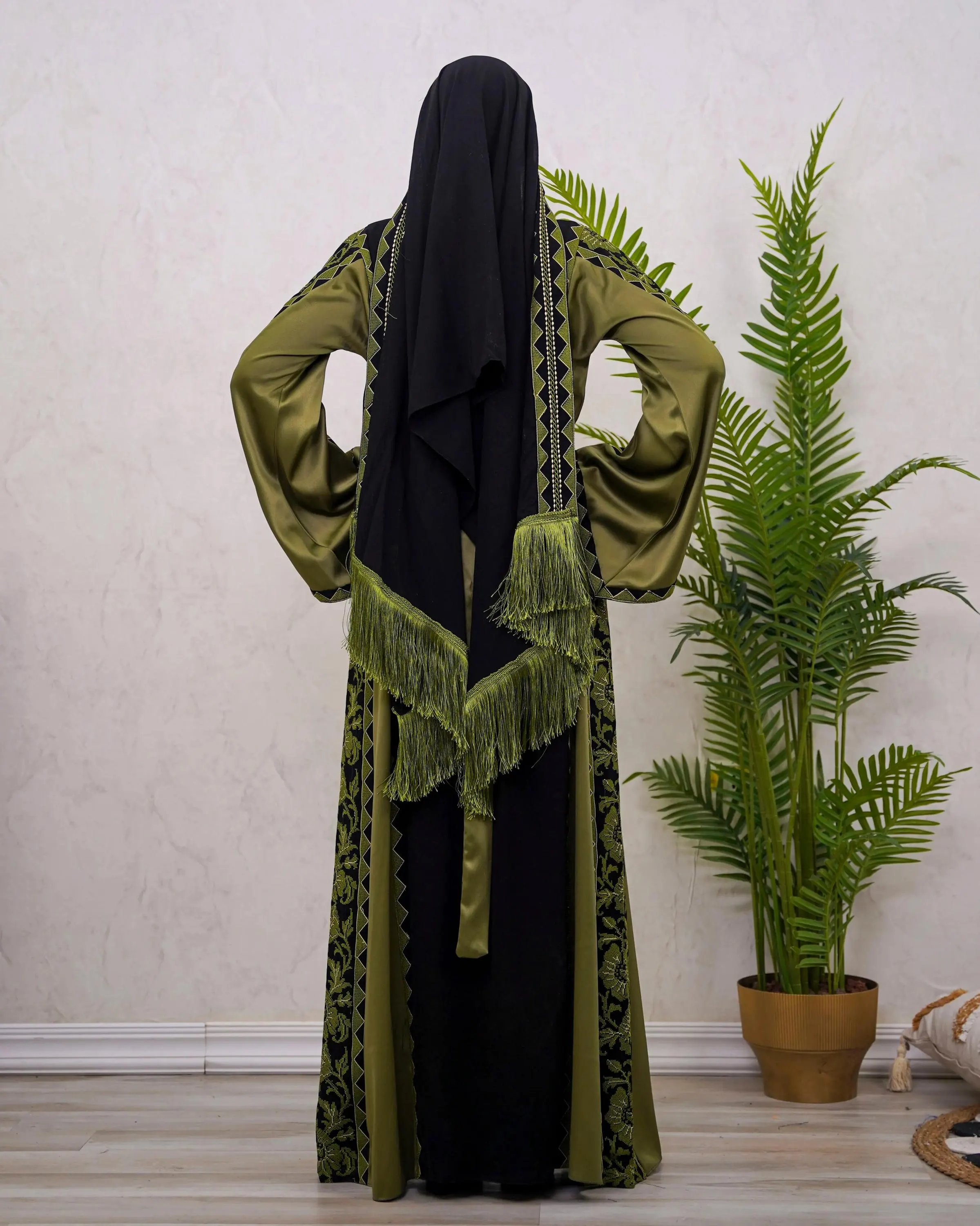 Ramlah Beauty - Embroidered Palestinian Thobe Dress High Quality - JPK Traditions