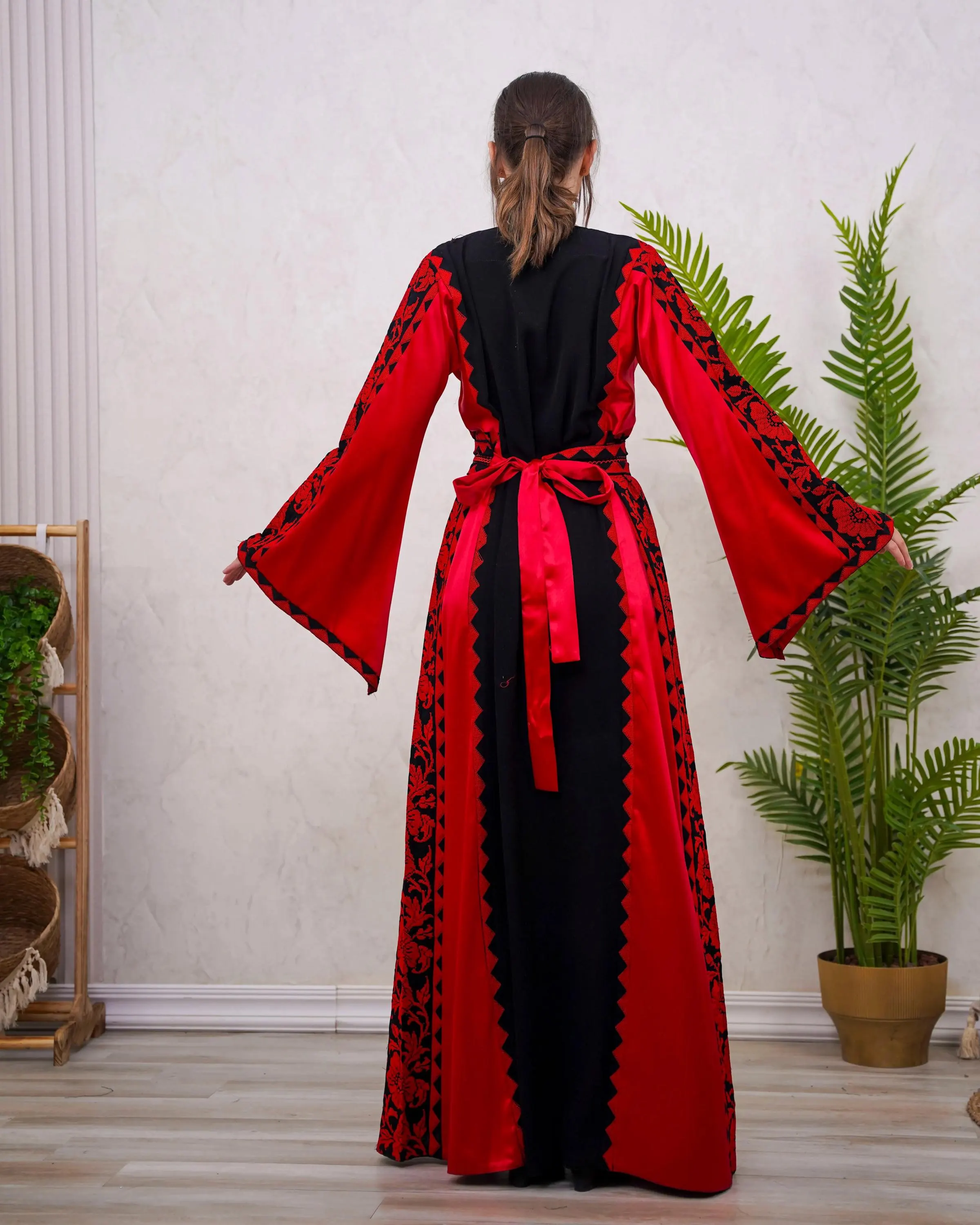 Ramlah Beauty - Embroidered Palestinian Thobe Dress High Quality - JPK Traditions