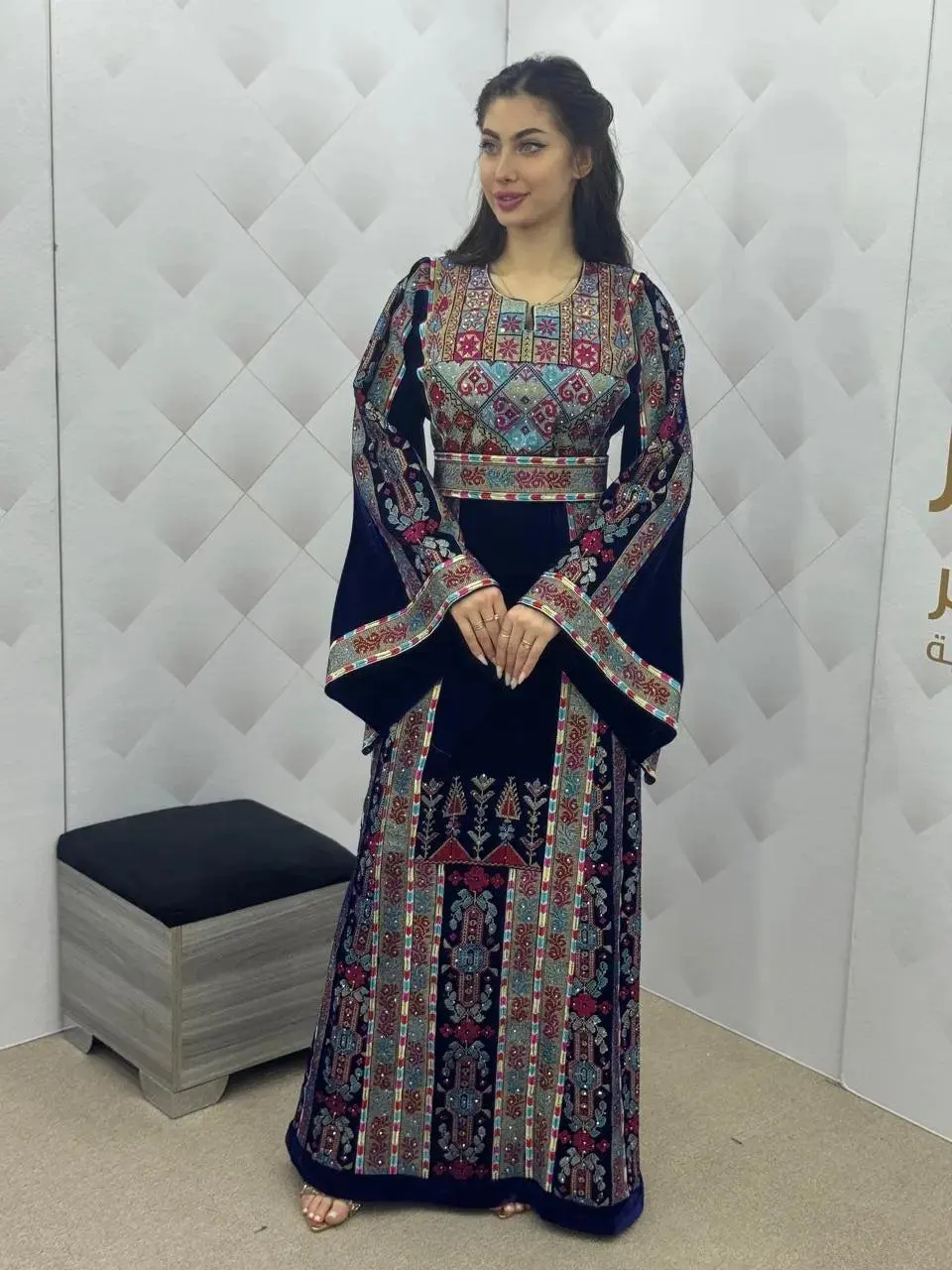 Jenin 3 - Embroidered Palestinian style Thobe/Dress High Quality - JPK Traditions