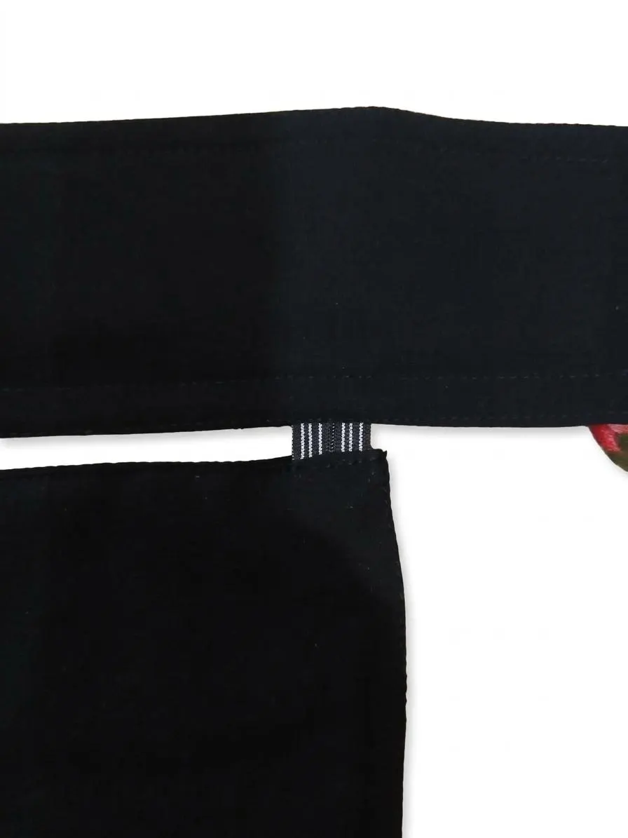 Pack of 6 Black Chiffon Niqab – Double Layer, Lightweight Modest Face Veil Saudi Niqab - image 5