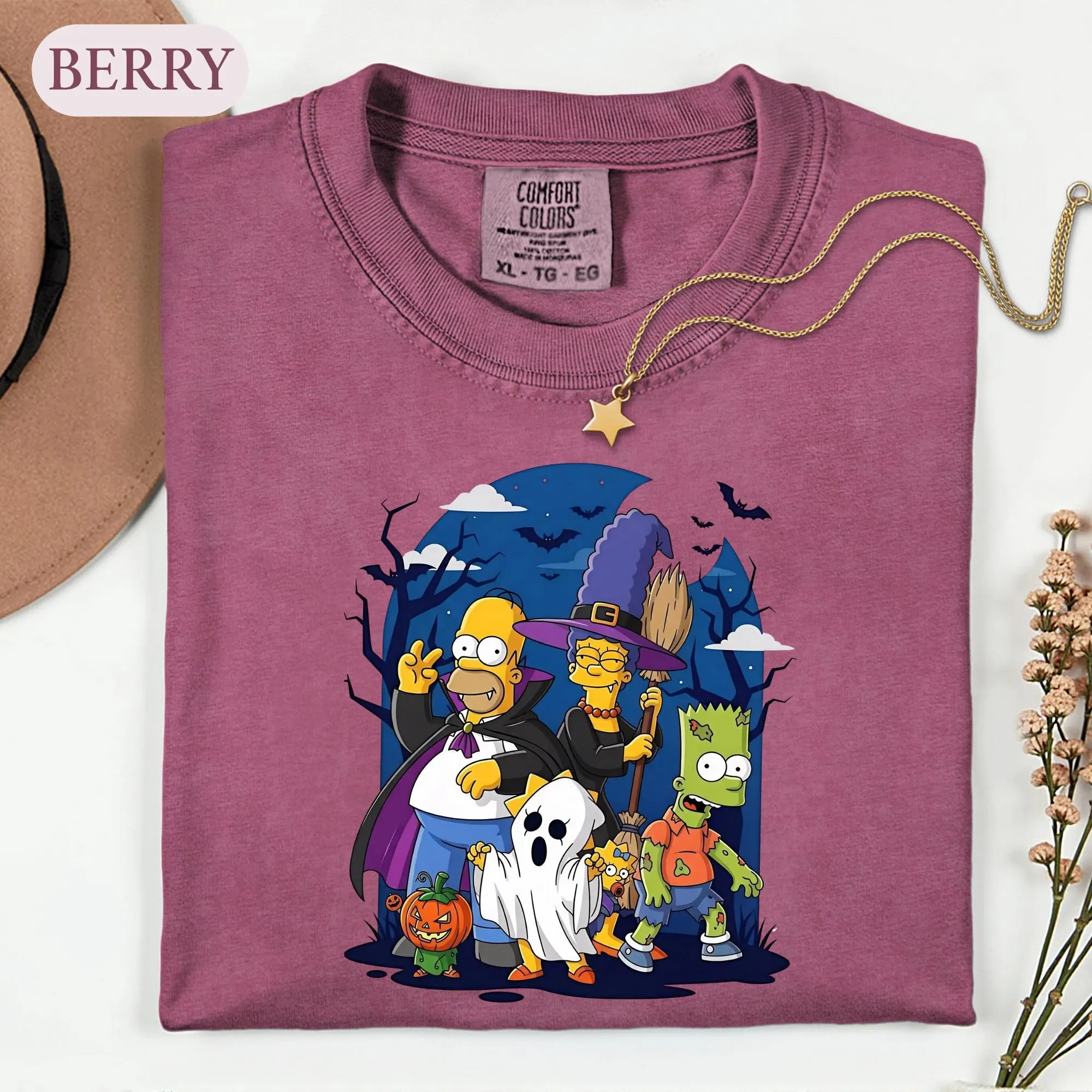 Cartoon Family Halloween Shirt, Spooky Treehouse Vampire Tee, 90s Nostalgia Costume Graphic, Horror Fan T Shirt, Retro Fall Gift
