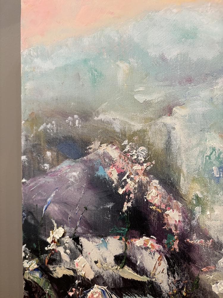 Oil Painting by Noah Mendelson, Vintage Signed Landscape, Original - image 3