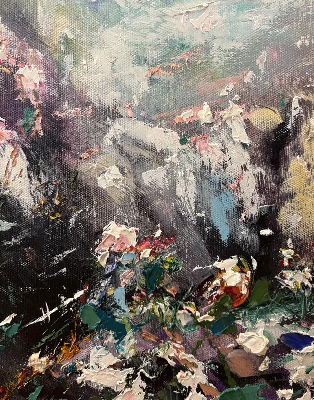 Oil Painting by Noah Mendelson, Vintage Signed Landscape, Original - image 4
