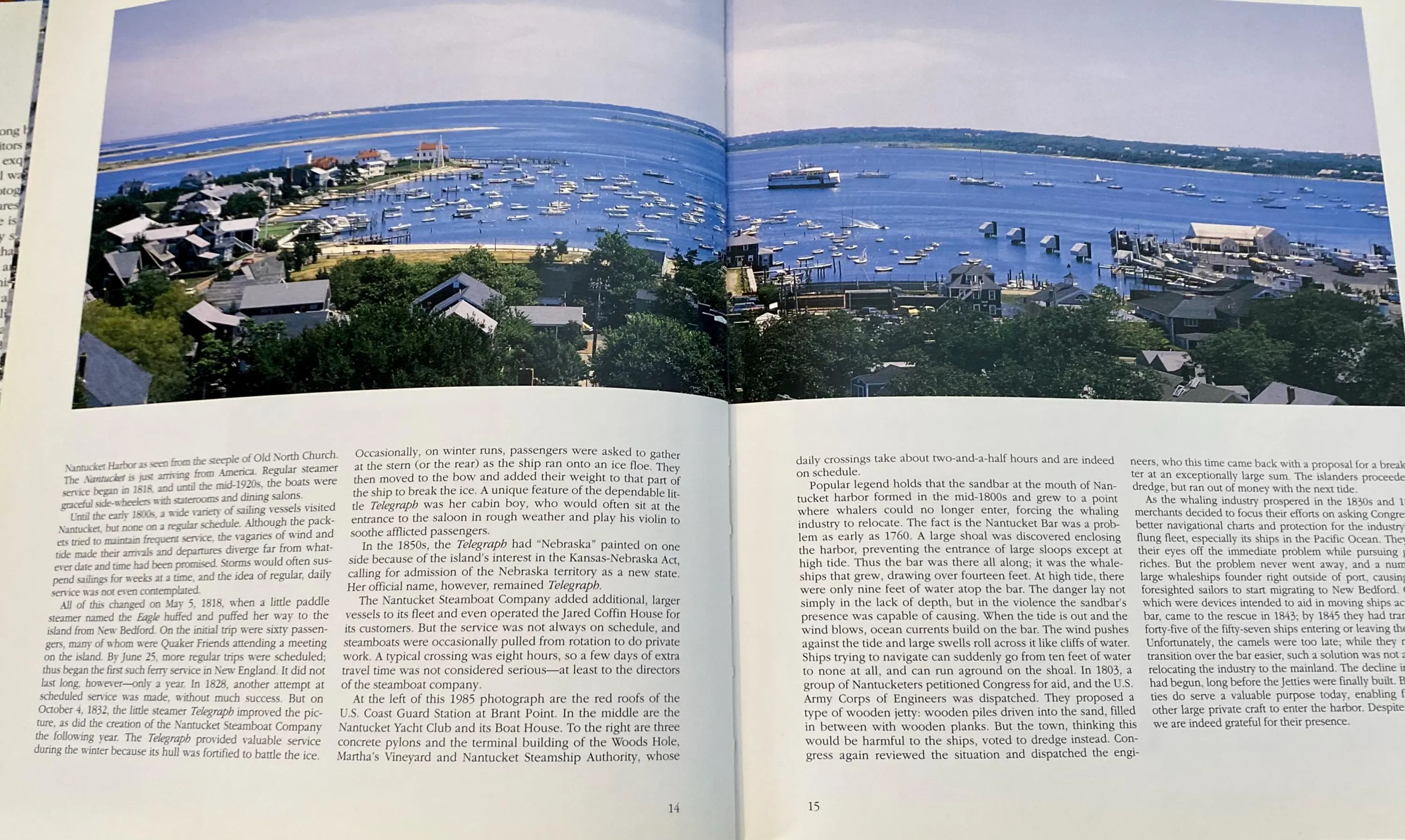 Travel Book Nantucket Impressions by Gambee. Photos of the Island, the Sea, the History, Tourist Spots. Large Hardcover Coffee Table Book - image 3