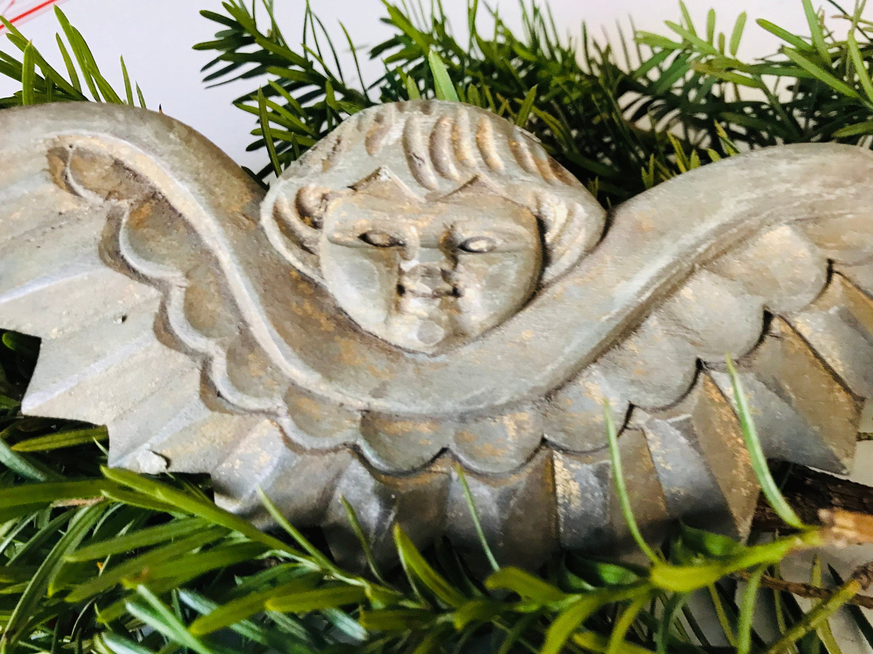 Vintage Wooden Angel. Christmas Decor. Top-of-Tree Angel. Centerpiece. Baby Gift. Christmas Gift. - image 4