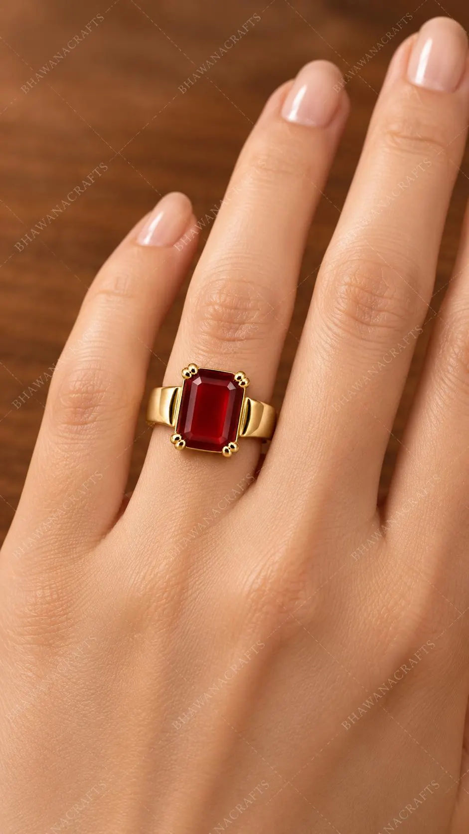 Yemeni Red Aqeeq Hakik Ring, 925 Sterling Silver Ring, Natural Red Agate Gemstone, Men/Women Statement Ring, Islamic Gift, Handmade Jewelry - image 3