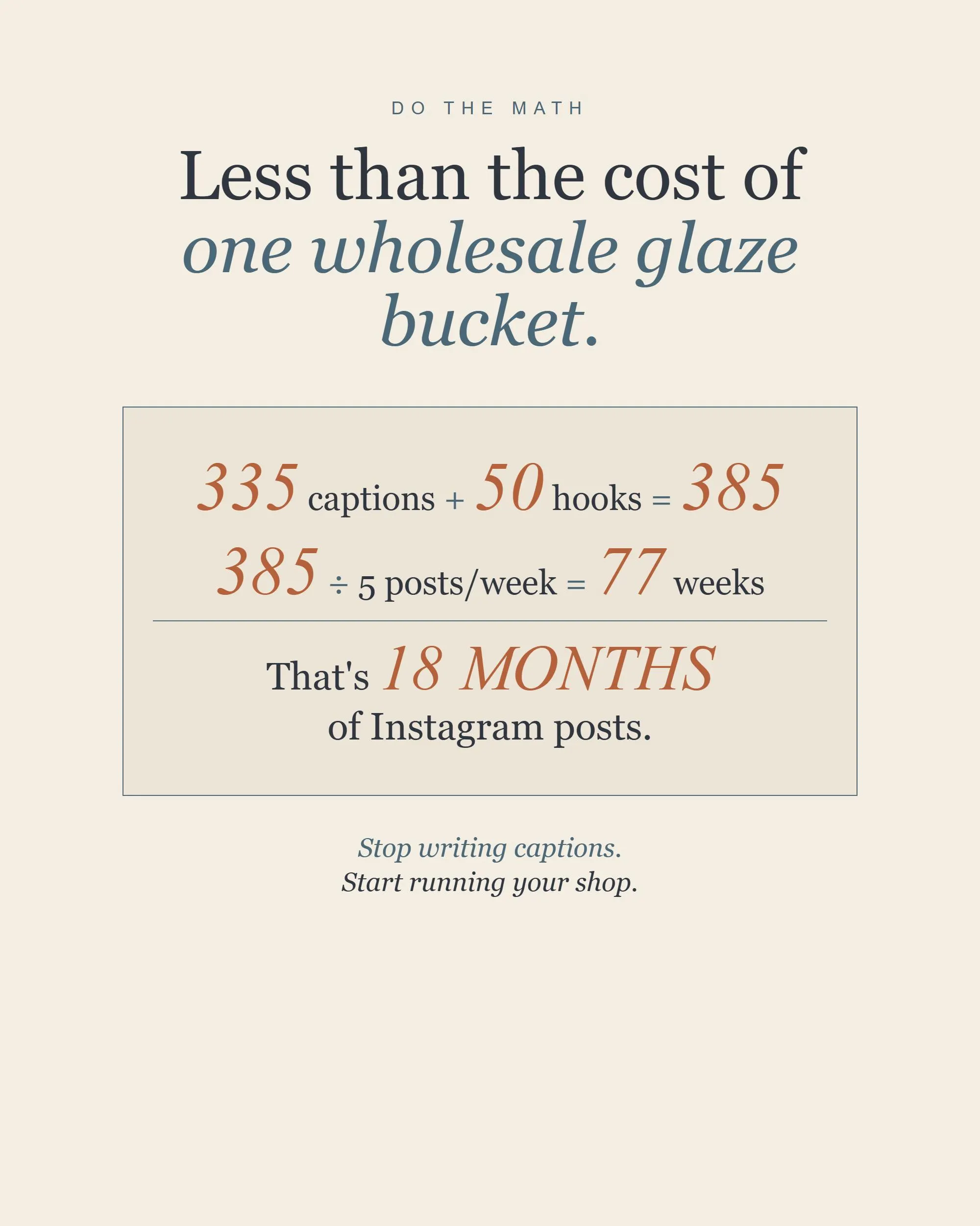 Ceramic Artist Instagram Captions, Hooks & Hashtags | Handmade Pottery Etsy Shop Caption Pack | Instant Download - image 4