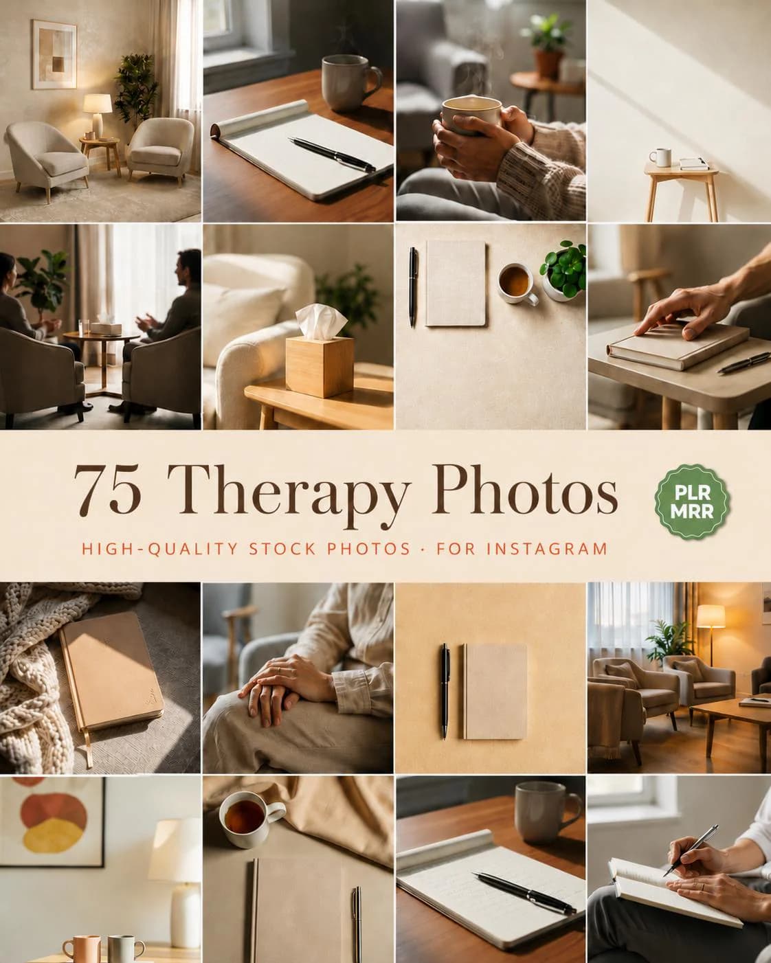 Psychologist Stock Photos Instagram Therapist Content Faceless Therapy Images Mental Health Photos Counseling Resell Rights PLR MRR