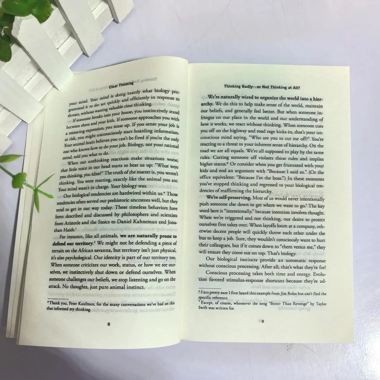 Clear Thinking Turning Ordinary Moments Into Extraordinary Results Paperback Book English - image 2