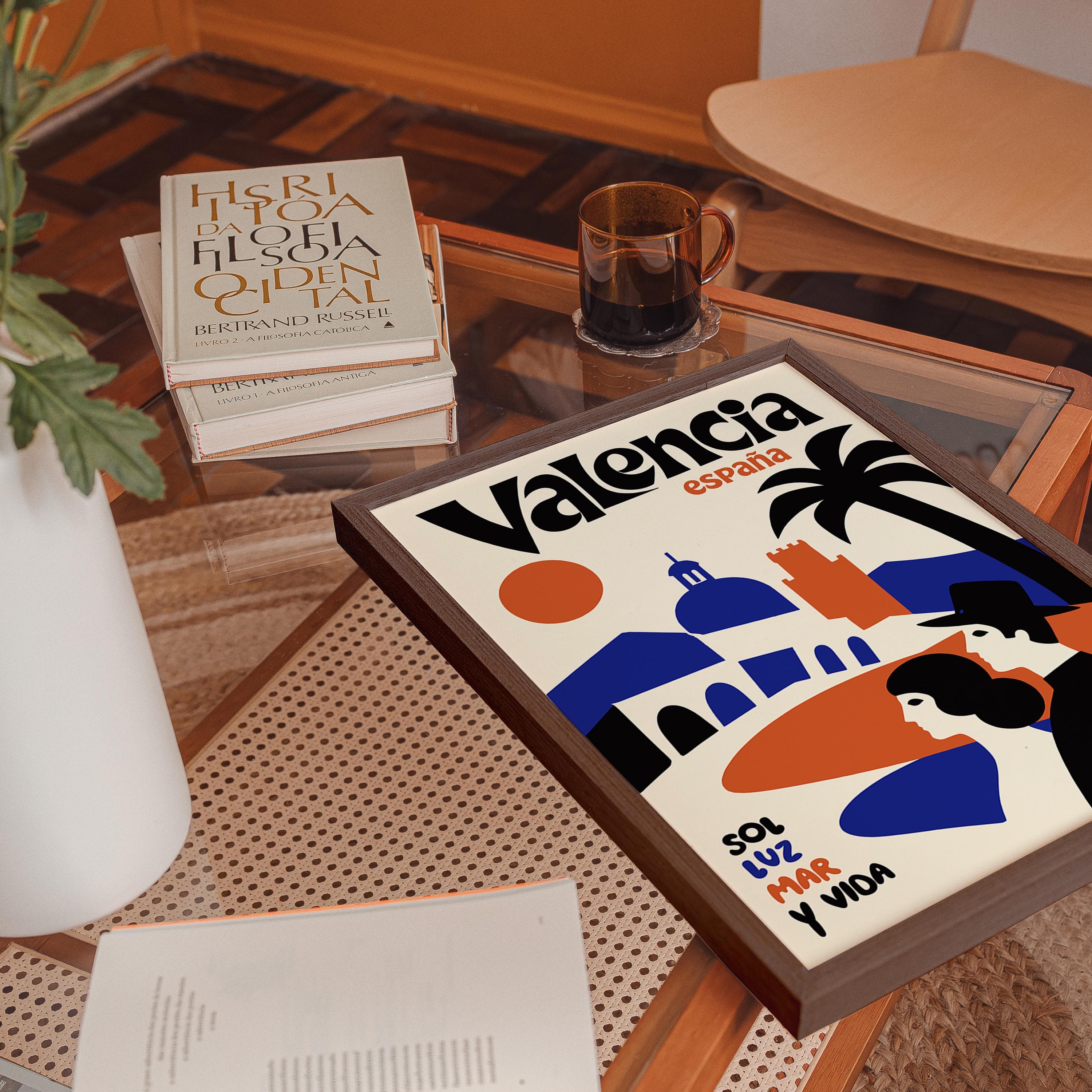 Artsy Valencia, Spain - Framed / Unframed Giclée Fine Art Print - Mediterranean Decor - image 5