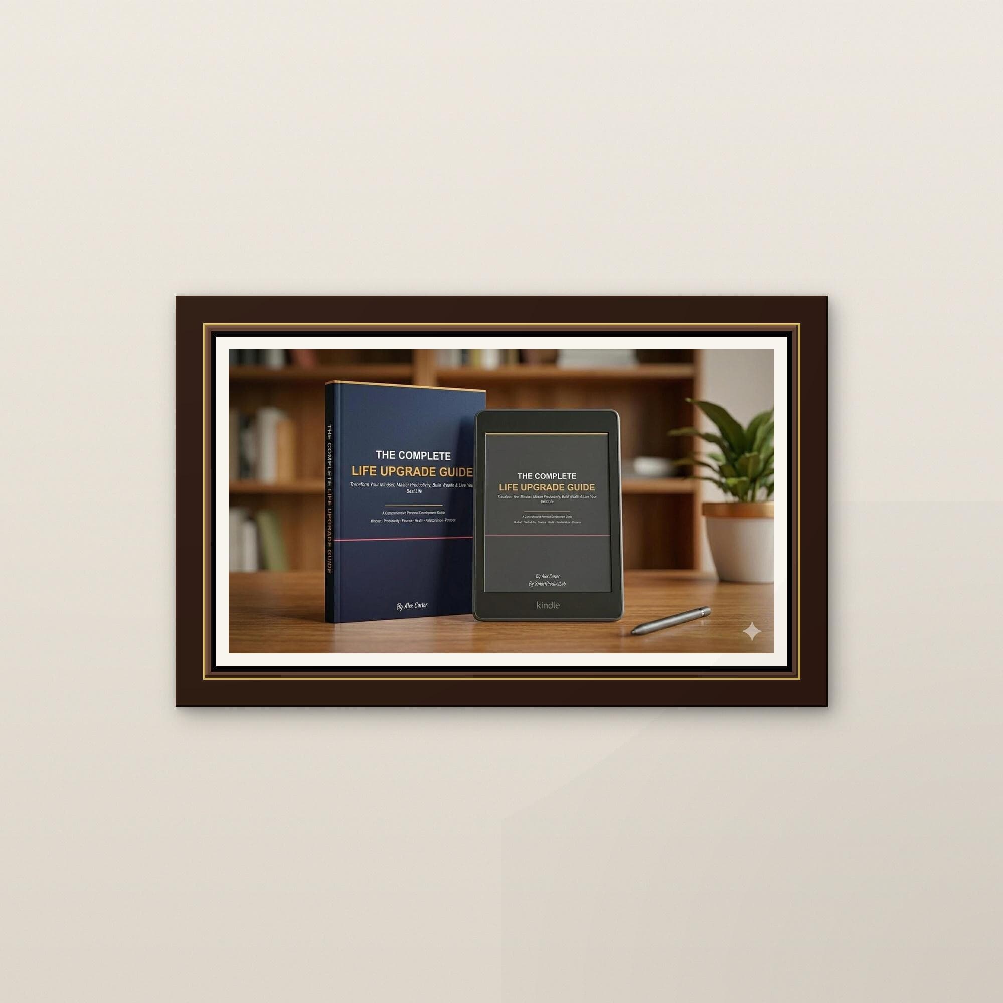 Wall frame mockup