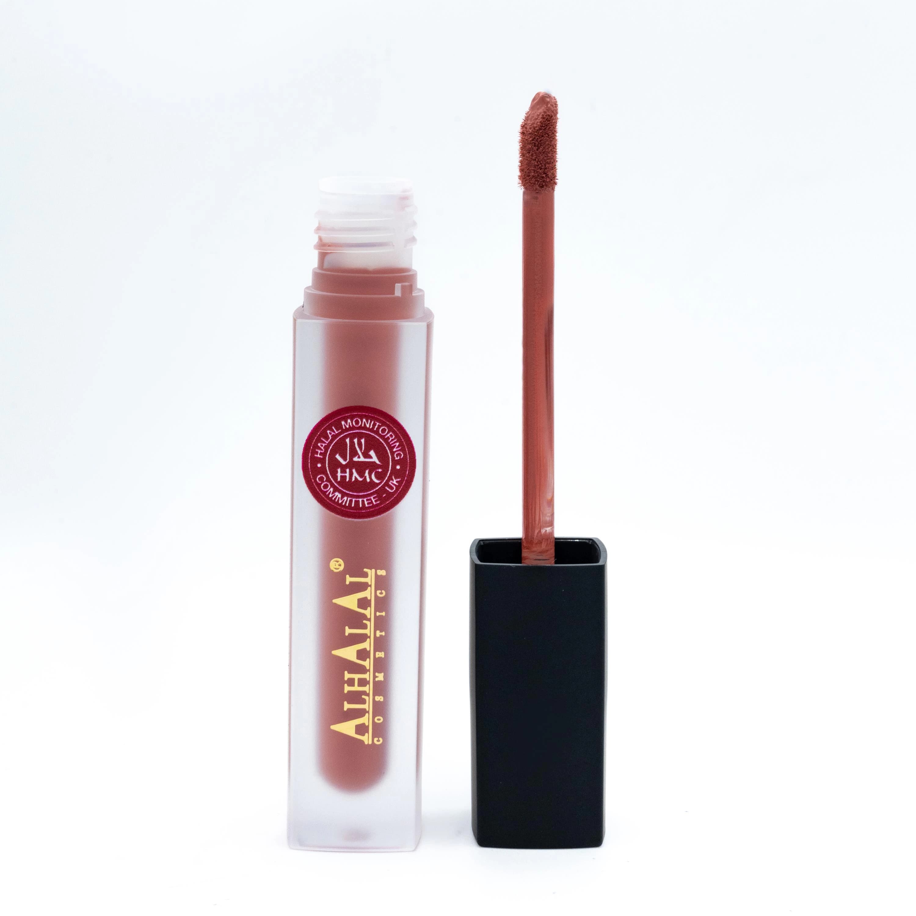 Halal Matte Liquid Lipstick – Long Lasting Vegan Lip Color (Shade AL62 KANWAL) - image 5