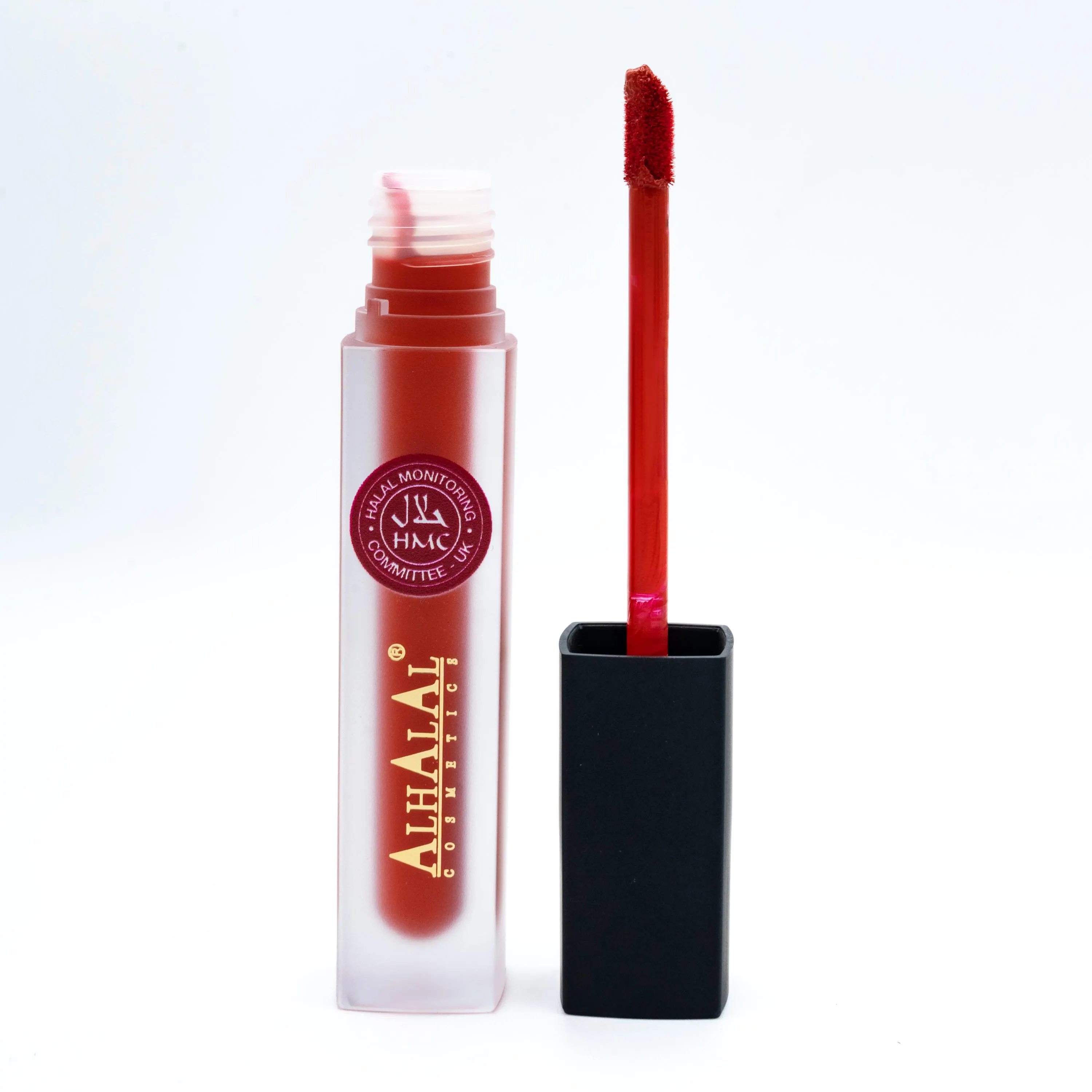 Halal Matte Liquid Lipstick – Long Lasting Vegan Lip Color (Shade AL58 MAHNOOR) - image 3