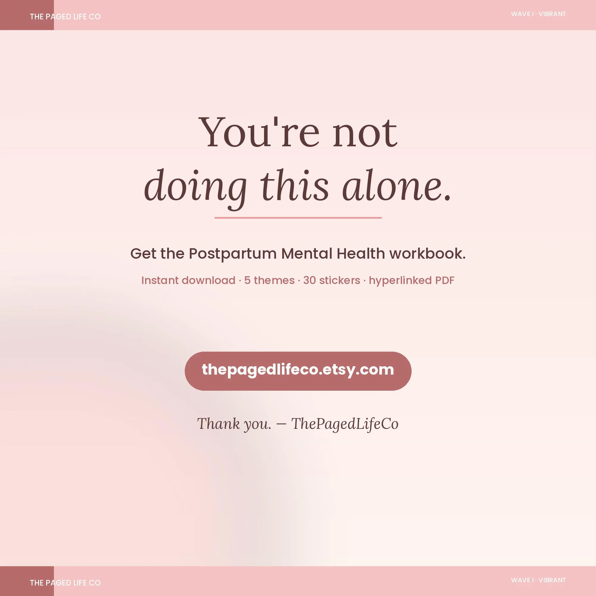 Postpartum Mental Health Spreadsheet | Mood Sleep Intrusive Thoughts Support | 5 Aesthetic Themes | Instant Digital Download - image 4