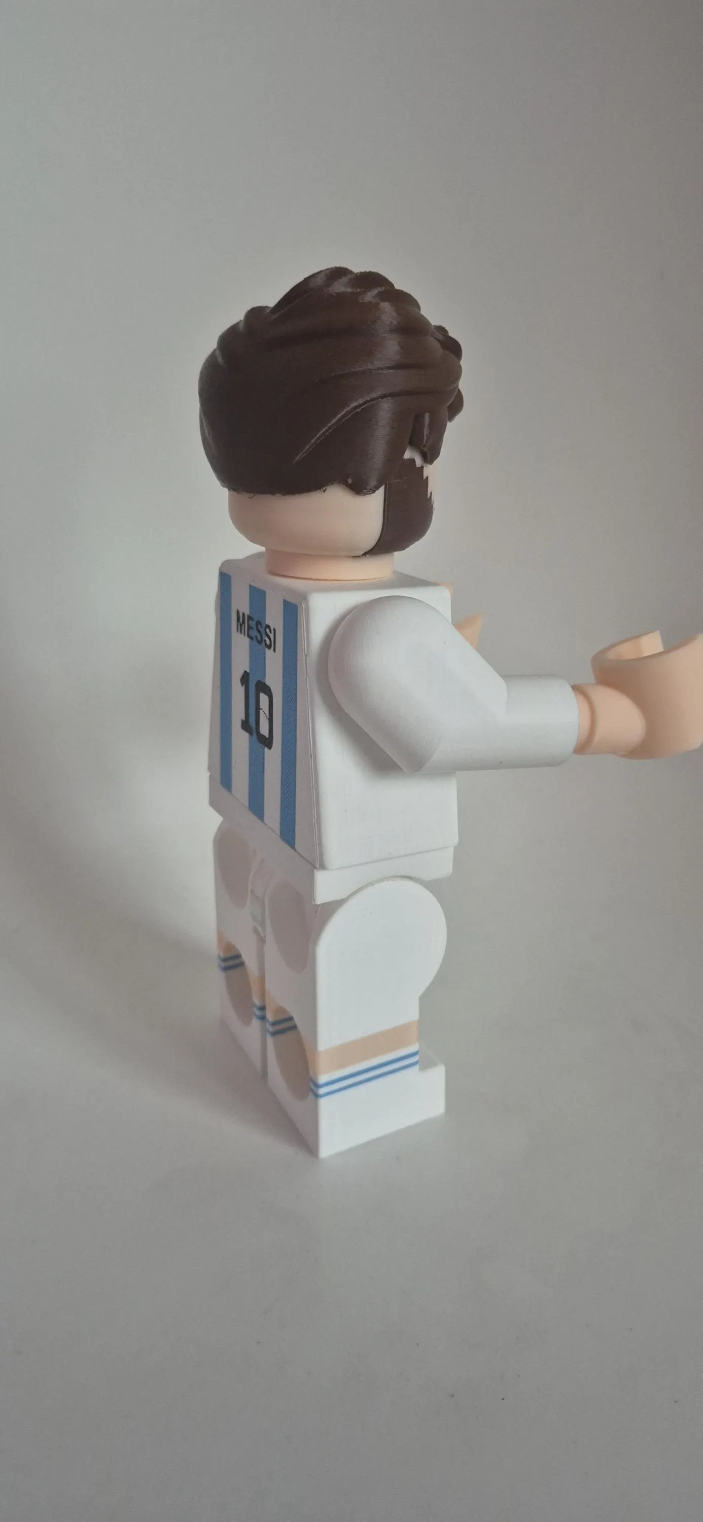 Figurine Joueur de Football Fan Art Messi| Statue Décoration Football | Argentine Fan Foot | Impression 3D Artisanale - image 3