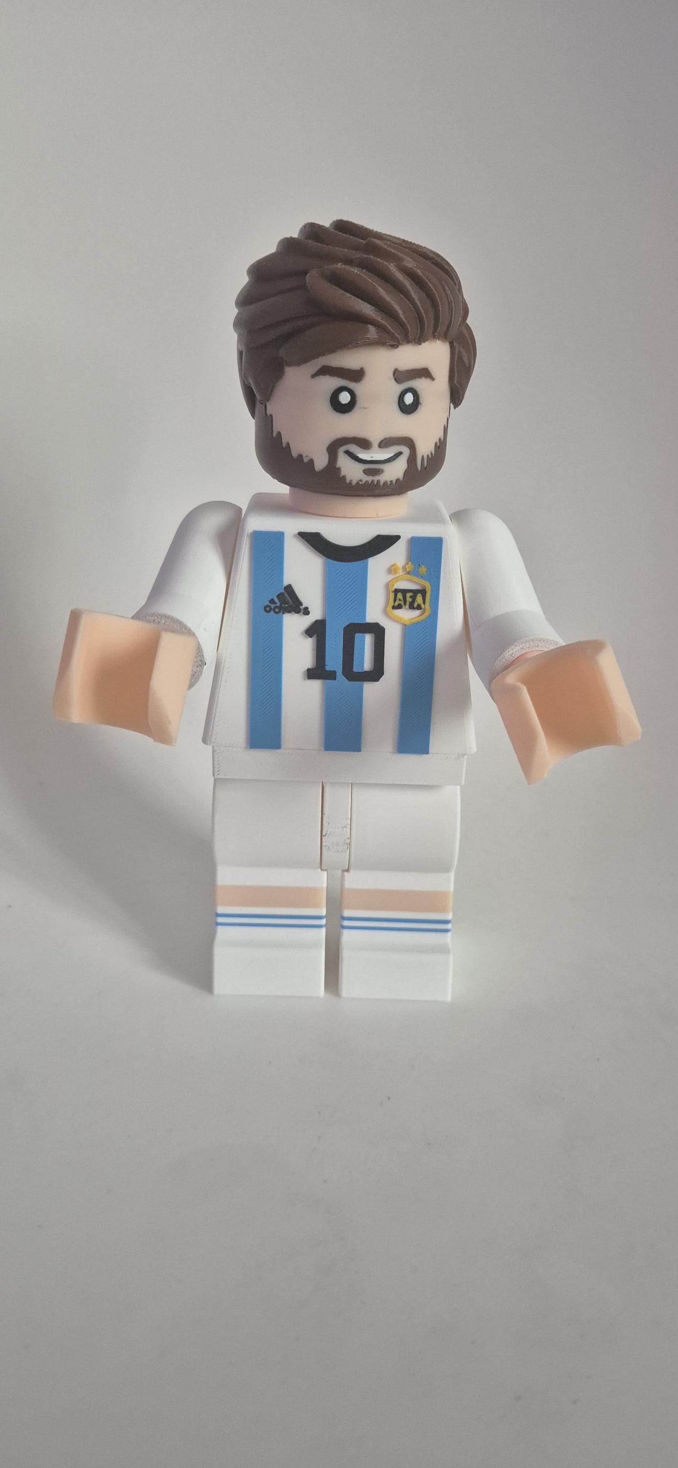 Figurine Joueur de Football Fan Art Messi| Statue Décoration Football | Argentine Fan Foot | Impression 3D Artisanale - image 2