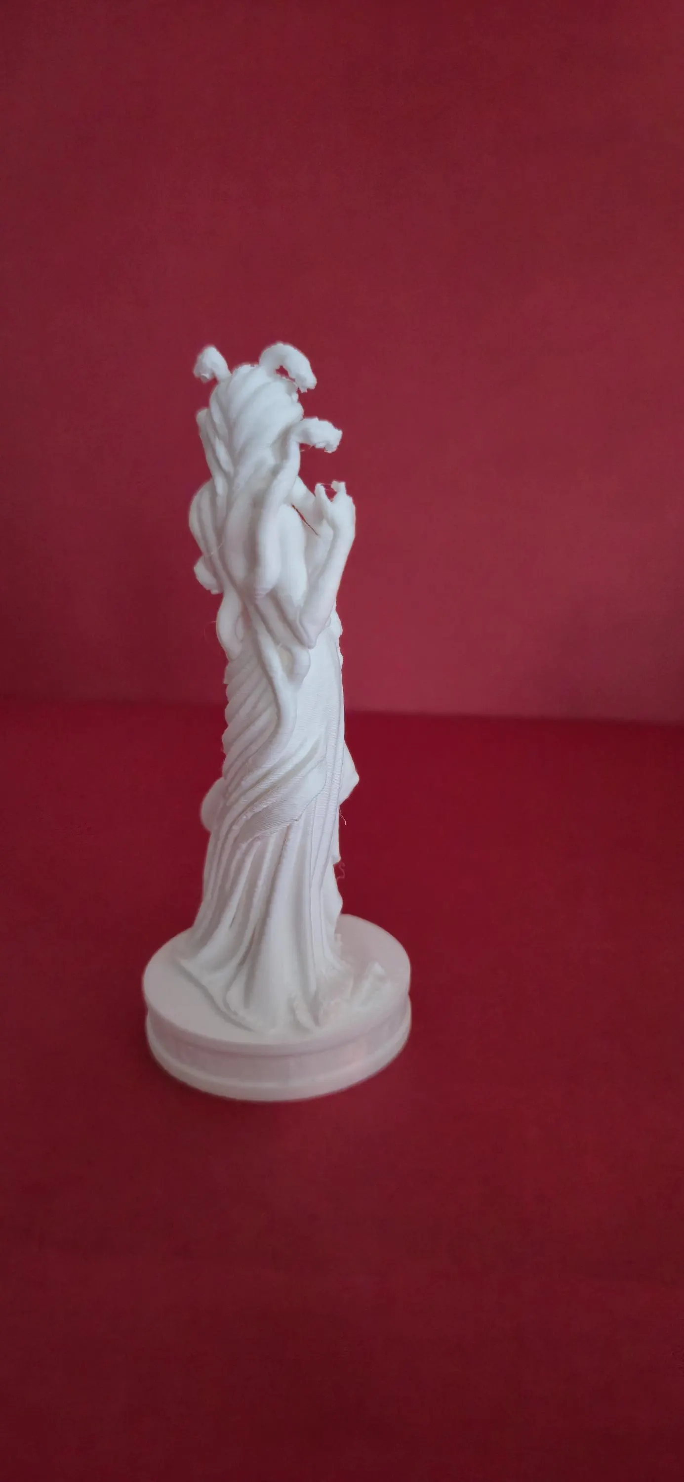 Figurine Medusa Imprimée en 3D – Statue Mythologie Grecque – Sculpture Fantasy Gothique – Décoration intérieur – Cadeau Original - image 3