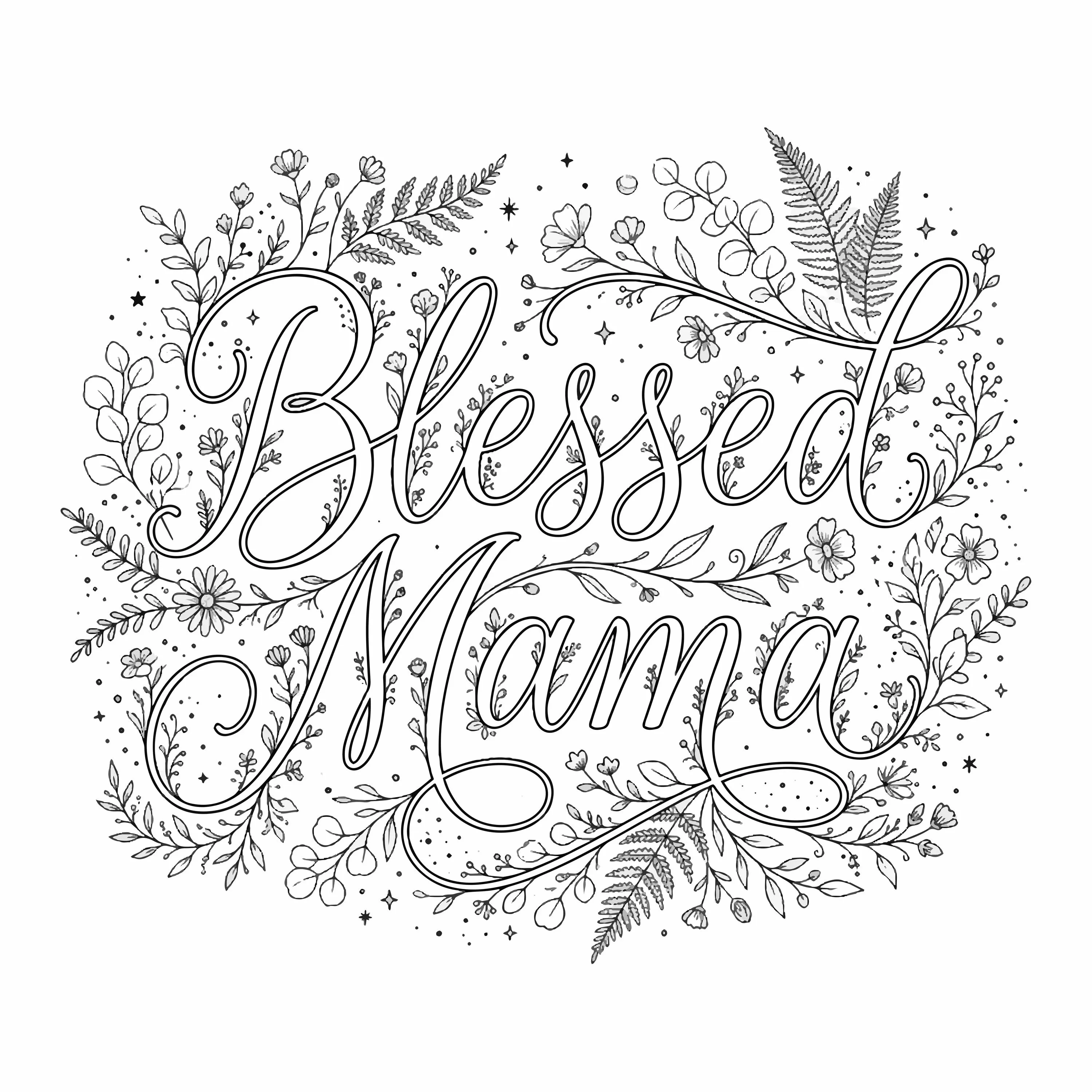 Mama Svg Bundle Floral Mom Life Grandma Nana Wildflower Wreath Mothers Day Cricut Png Eps Ai Dxf - image 5