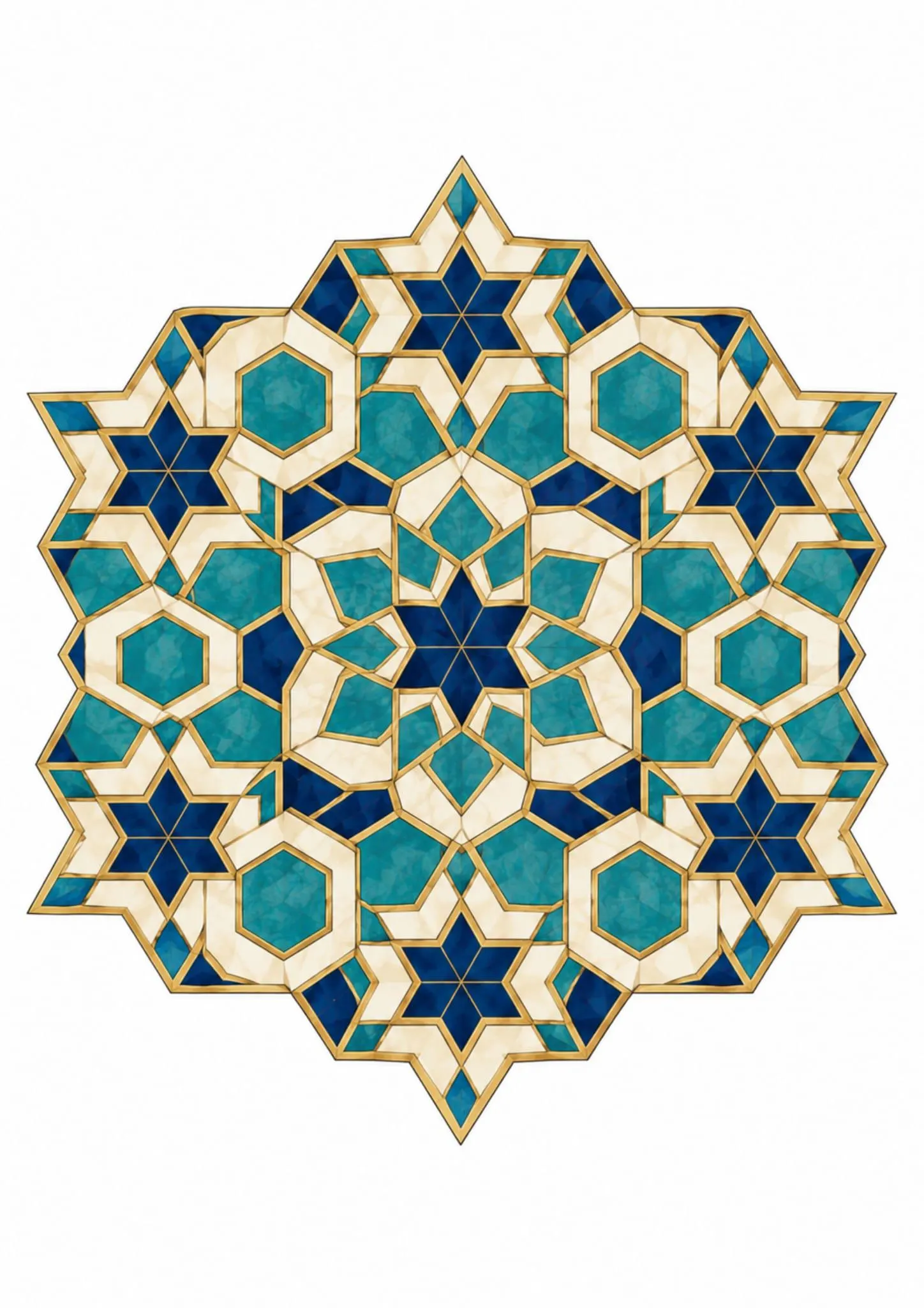 Islamic Geometric Wall Art, Seljuk Art Inspired Posters, Moroccan Islamic Pattern, Printable Digital Download, 20 Poster Set - image 2