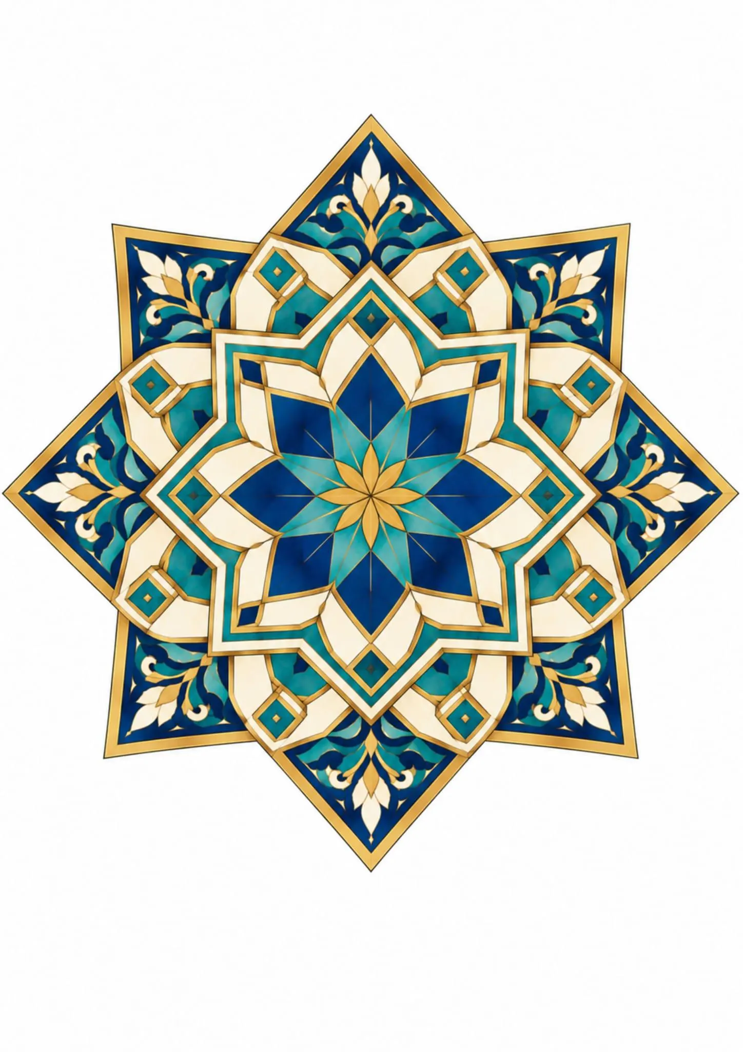 Islamic Geometric Wall Art, Seljuk Art Inspired Posters, Moroccan Islamic Pattern, Printable Digital Download, 20 Poster Set - image 4