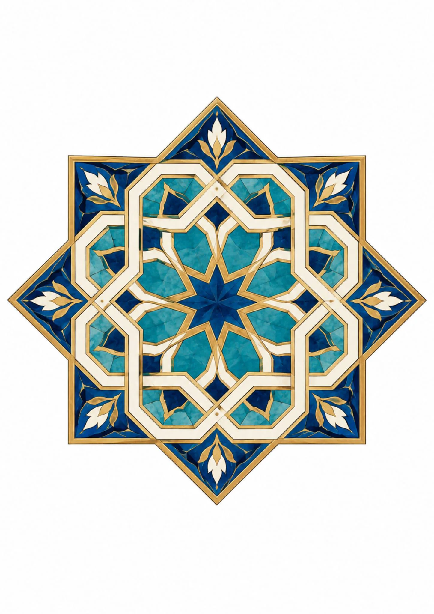 Islamic Art Poster Bundle, 50 Printable Posters, Islamic Geometric, Ottoman & Seljuk Motifs, Wall Art, Digital Download - image 5