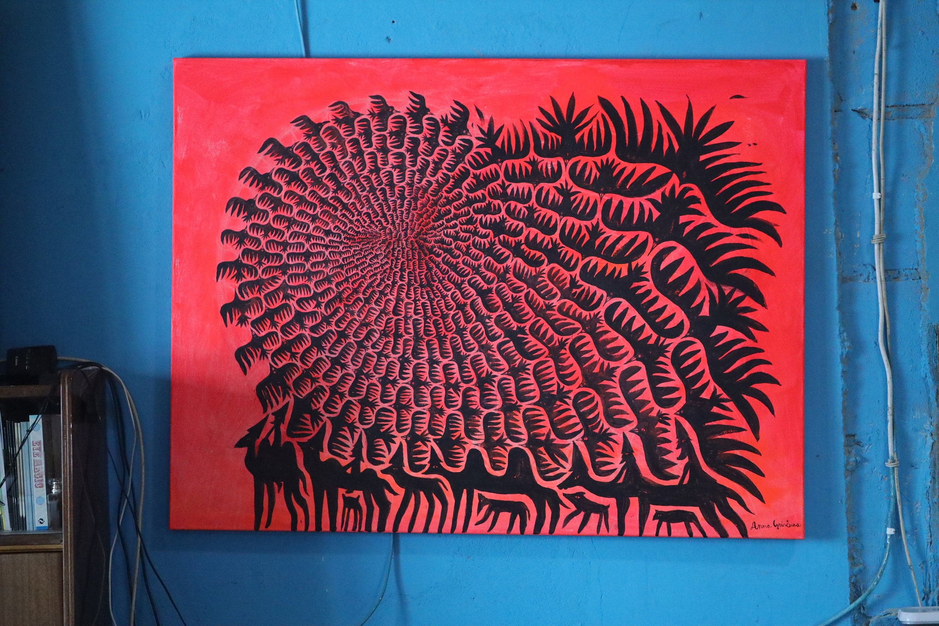 Acrylic on Canvas, Original Painting by Artist Anna Grincuka - image 3