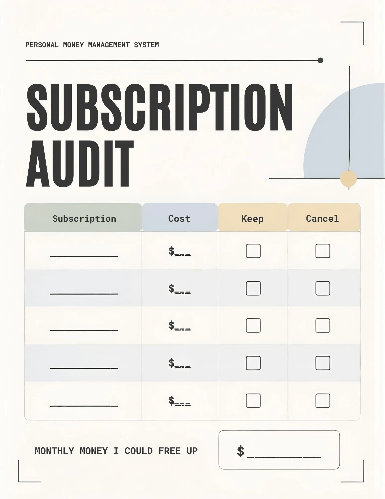Money Reset Debt and Budget Planner - image 5