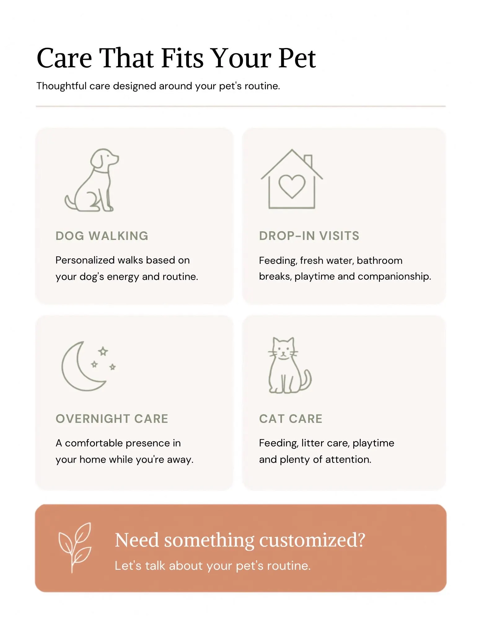 Pet Sitting Welcome Guide Template: 12-Page Canva Editable (Digital Download) - image 5