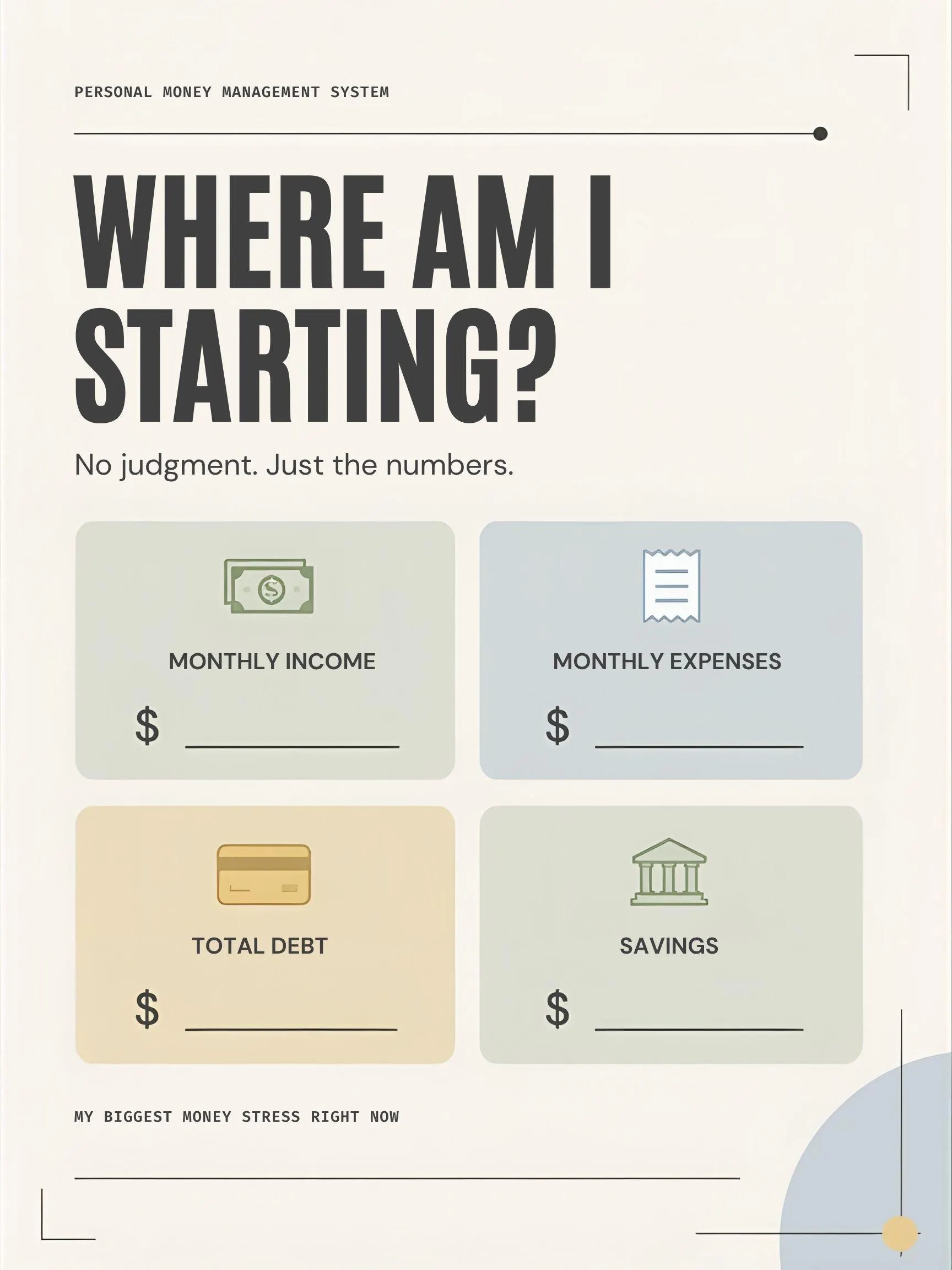 Money Reset Debt and Budget Planner - image 3