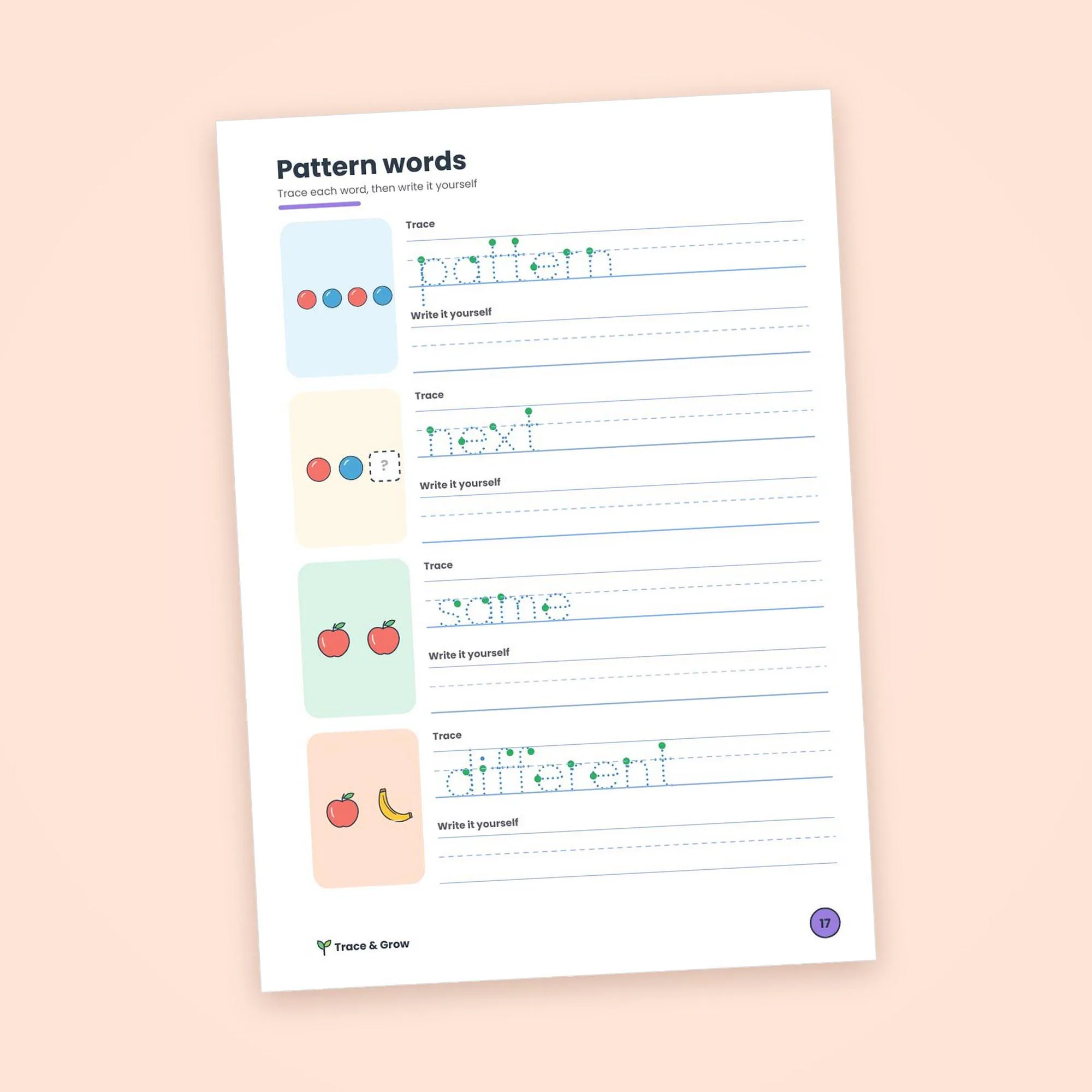 Patterns: inside pages