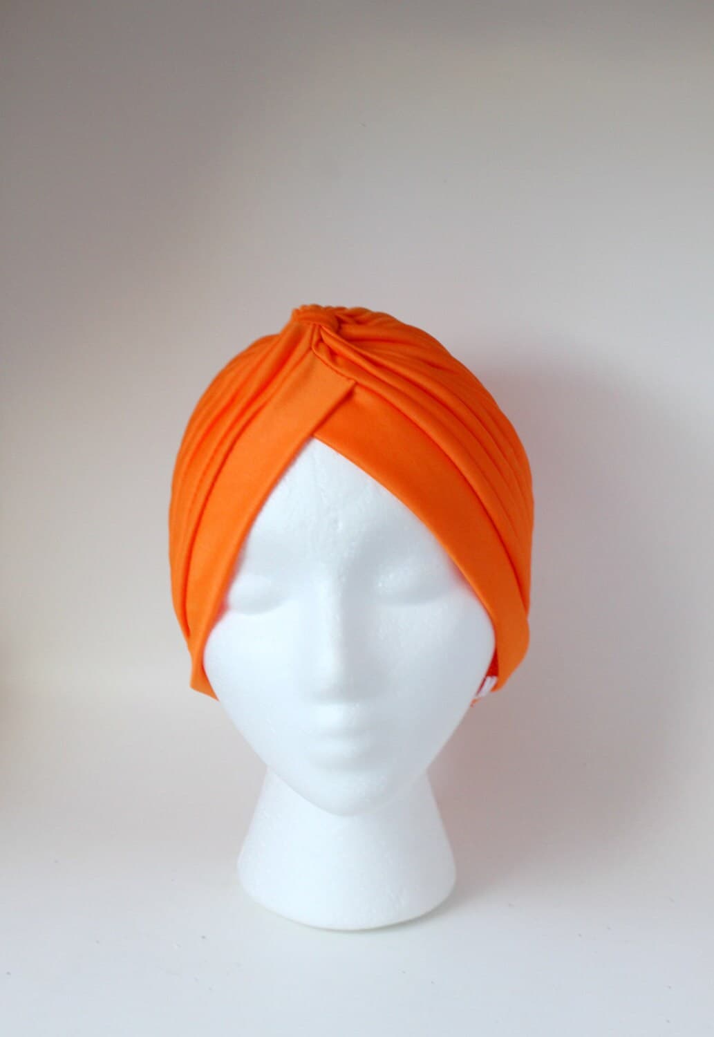 Orange Fashion Turban: Glamorous Classy Headwear - image 5