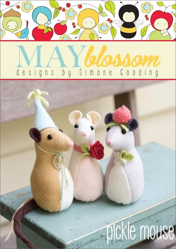 Pickle Mouse pattern by Simone Gooding of May Blossom - image 3