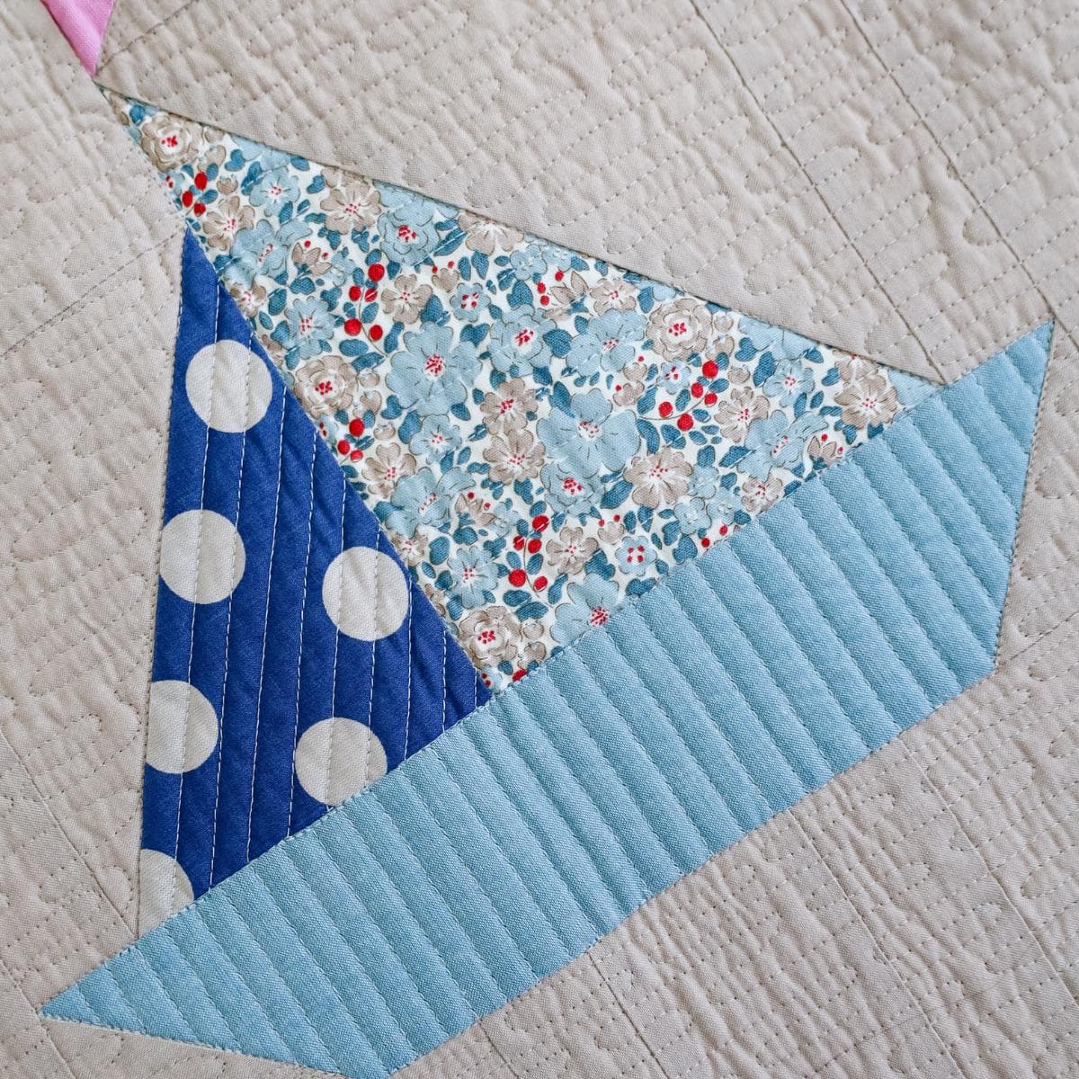 Tilda Sailboat Sew-Ready Precut Quilt Kit 58" x 68" Pre cut quilt kit - image 2