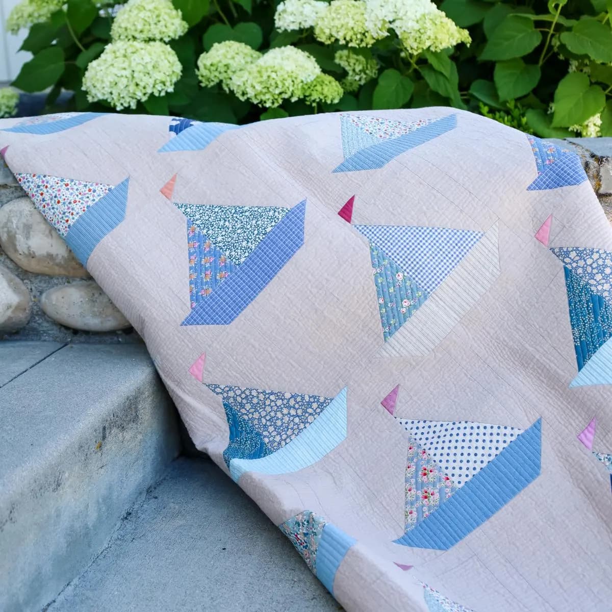 Tilda Sailboat Sew-Ready Precut Quilt Kit 58" x 68" Pre cut quilt kit - image 5