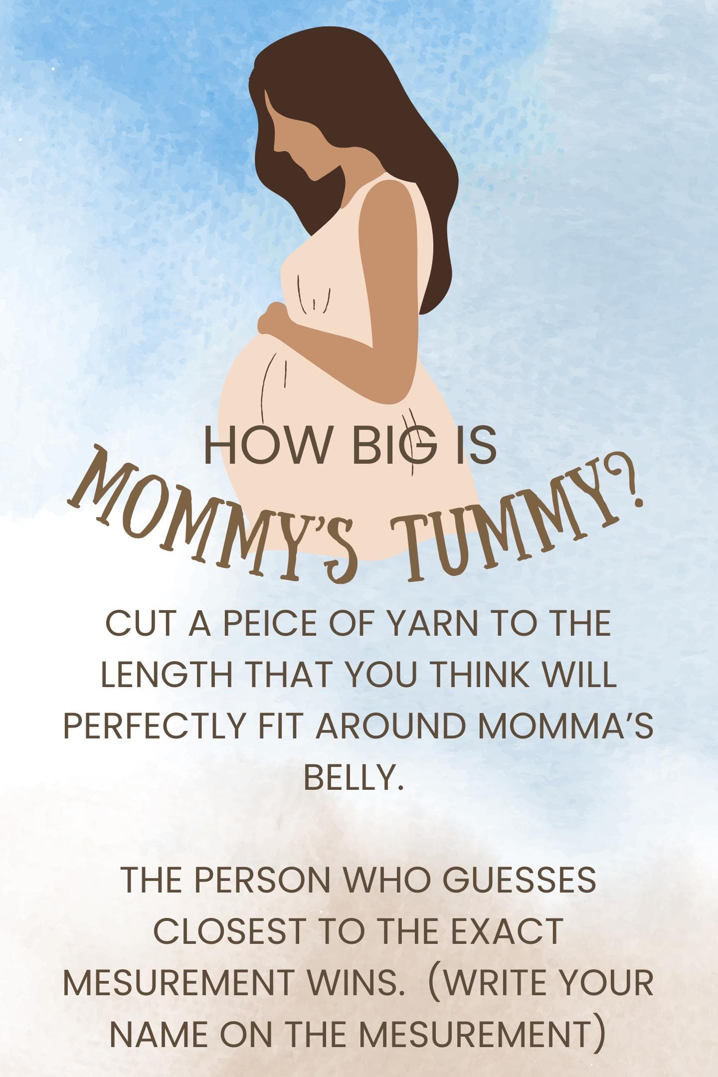 6 in 1, Muslim baby shower printable bundle, entry sign, Invitation, game signs, program, Digital Download - image 5
