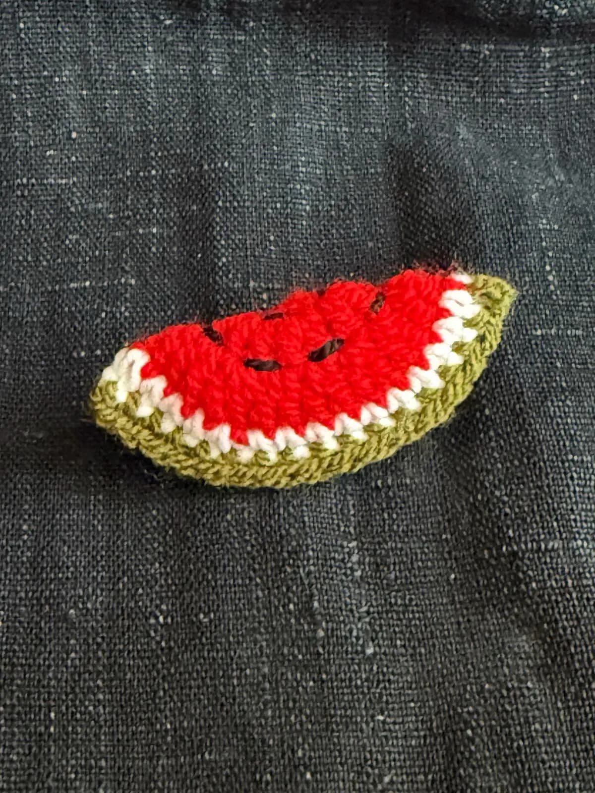 Handmade Watermelon Pin (3”) by Feryal Abbasi-Ghnaim - image 4