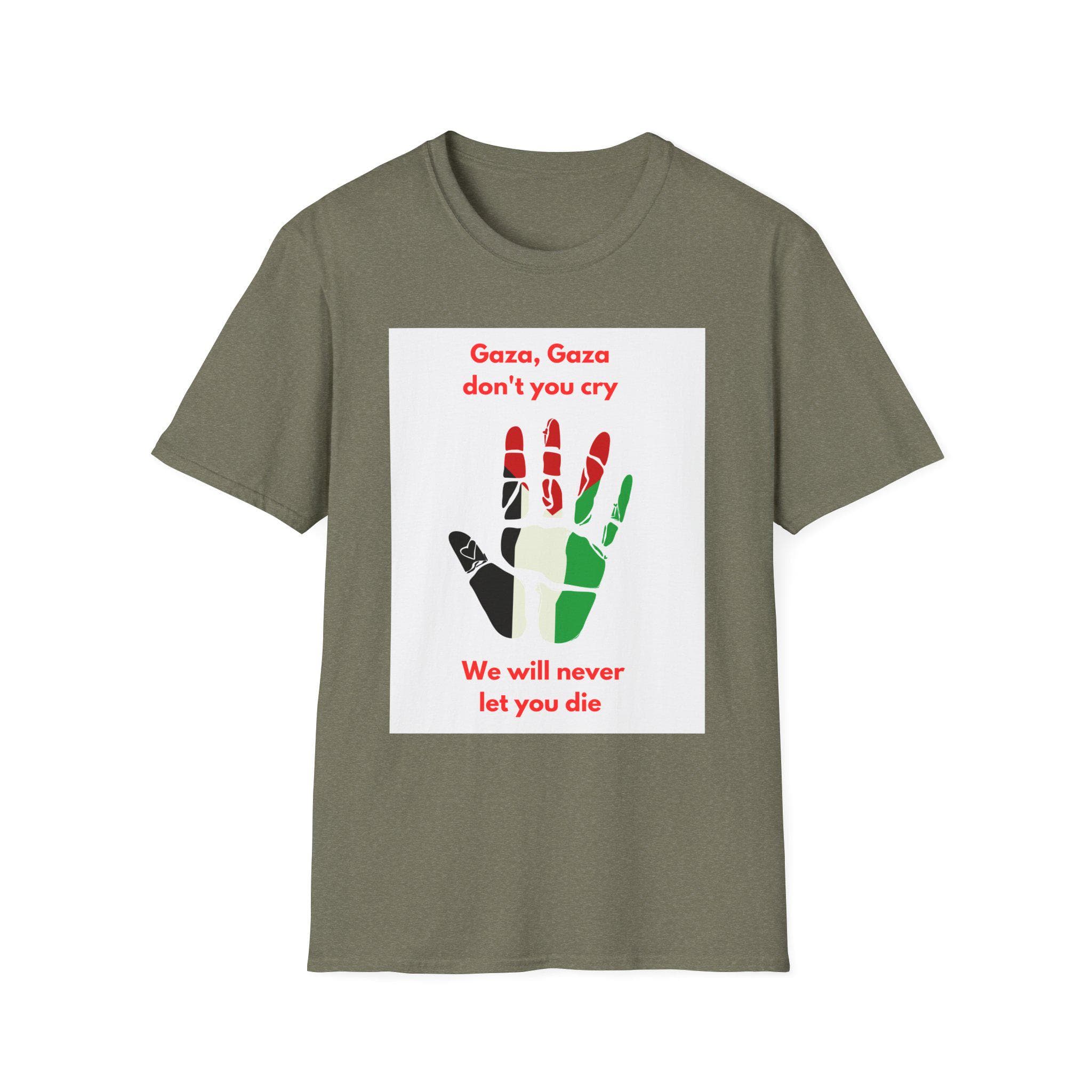 Gaza, Gaza Unisex Softstyle T-Shirt - image 4
