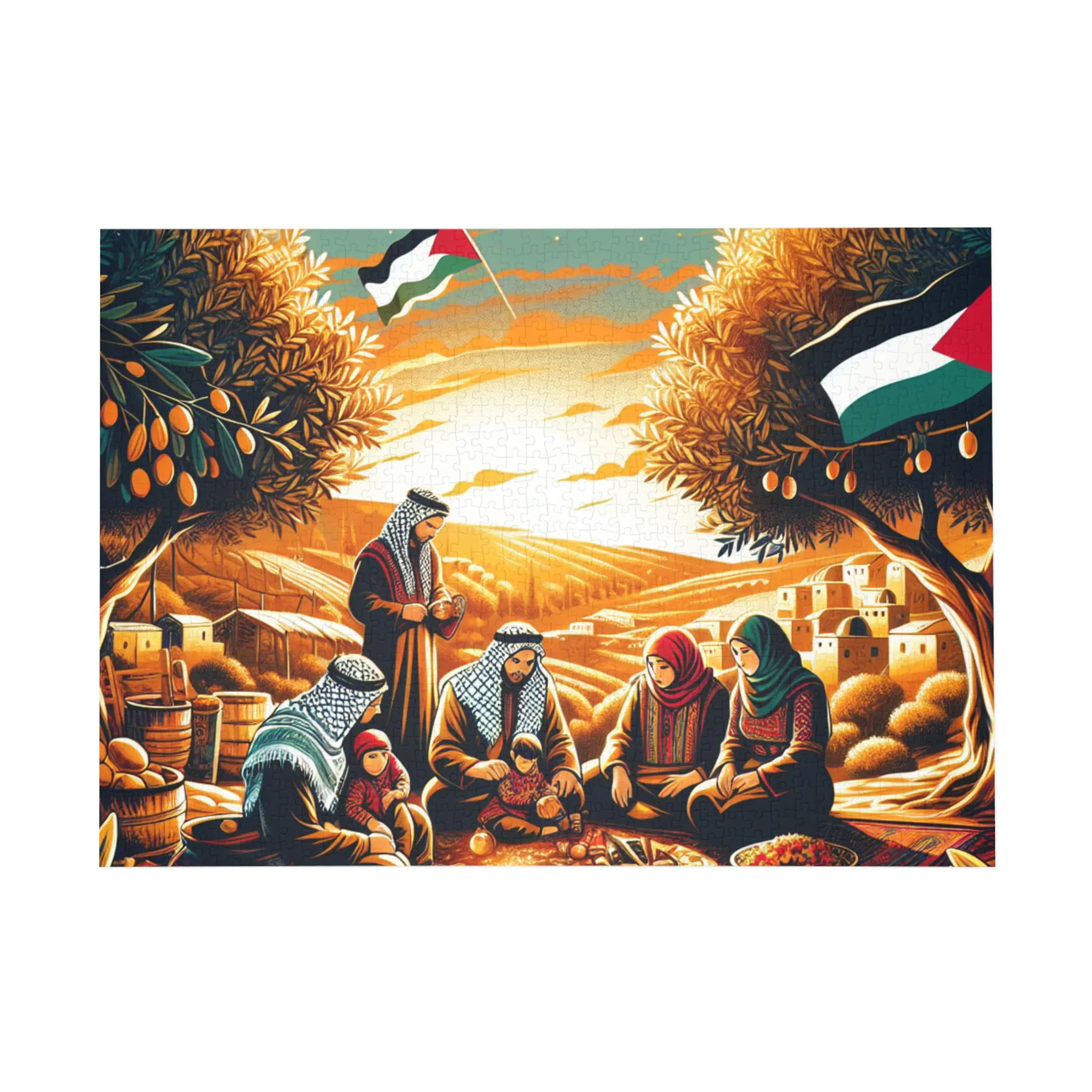 Heritage Culture Puzzle | Traditional Gathering, 96-1000 Pieces, Family Fun, Gift for Puzzle Lovers, Home Décor