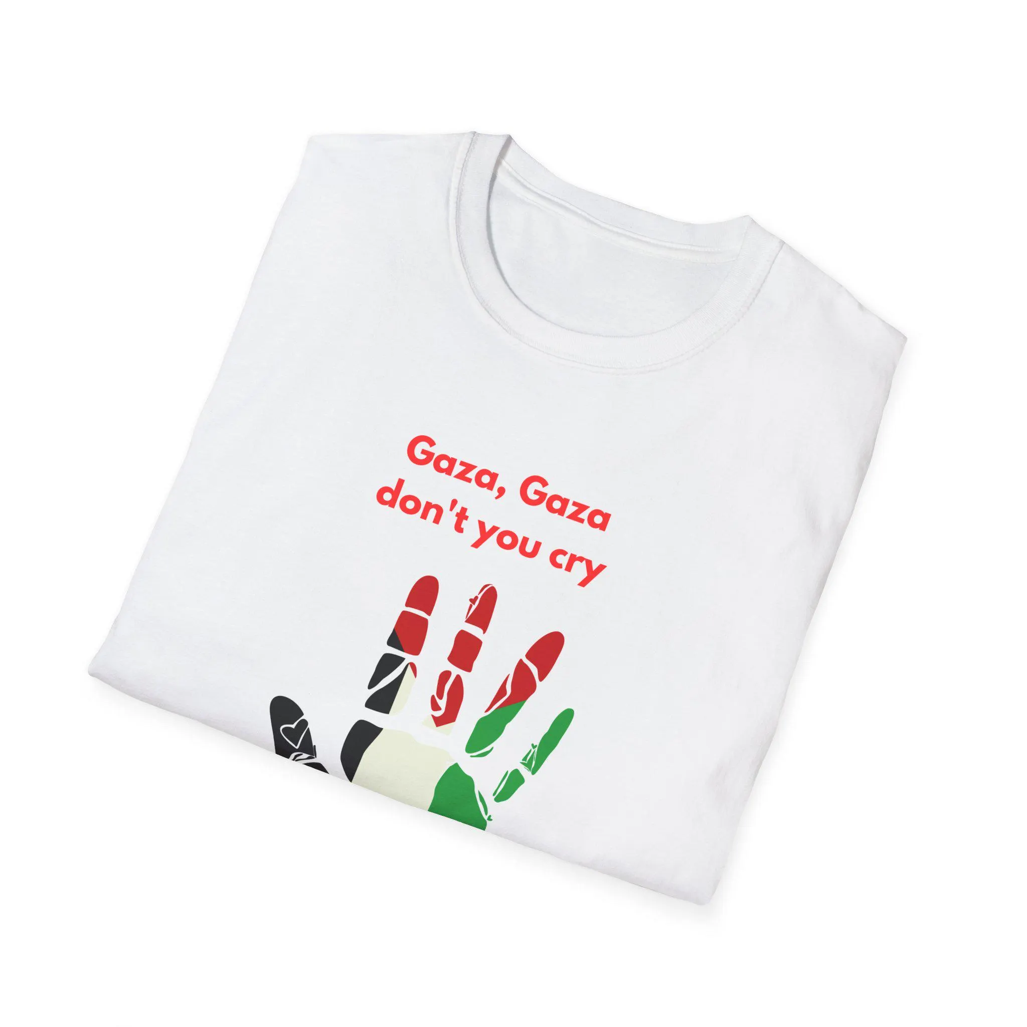Gaza, Gaza Unisex Softstyle T-Shirt - image 5